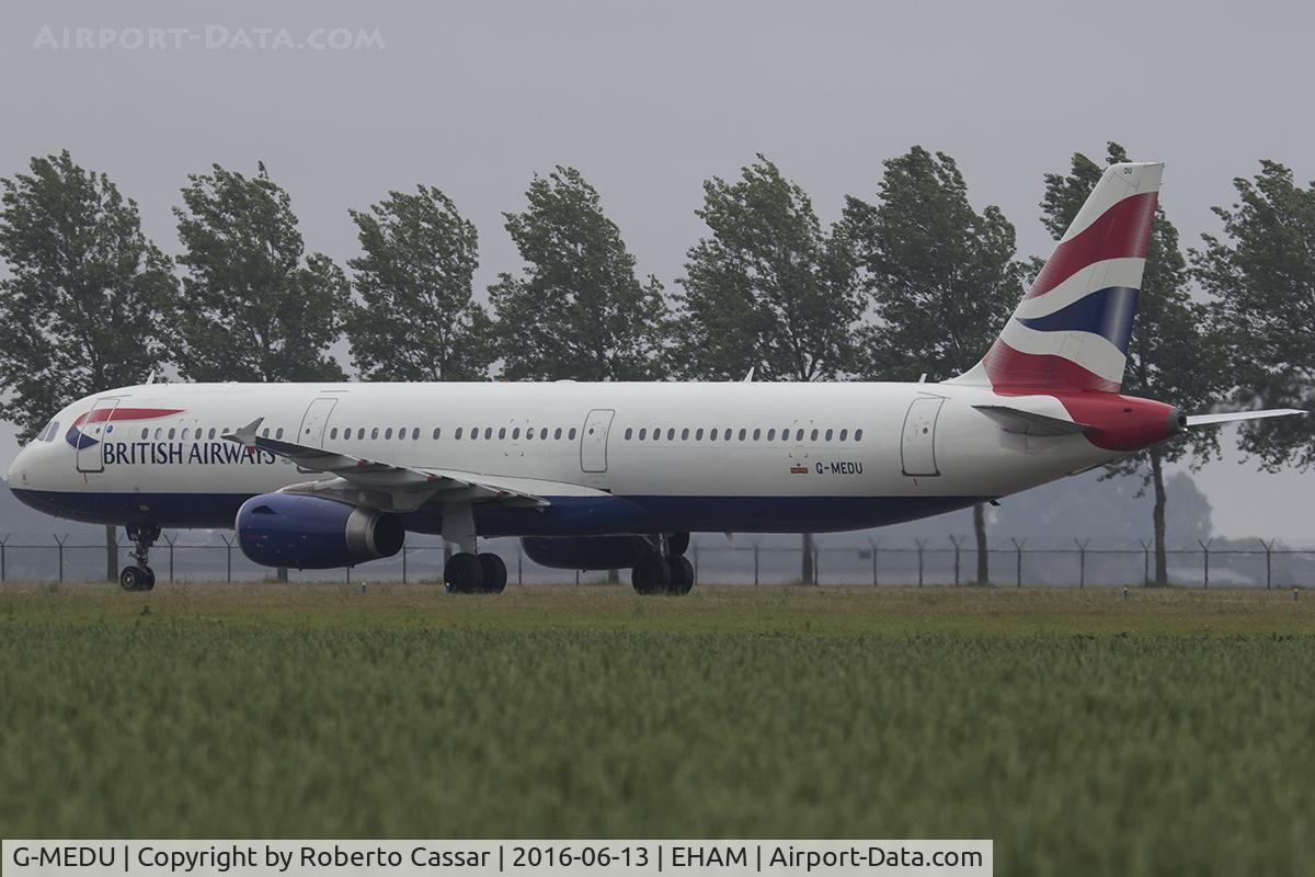 G-MEDU, 2009 Airbus A321-231 C/N 3926, Schiphol