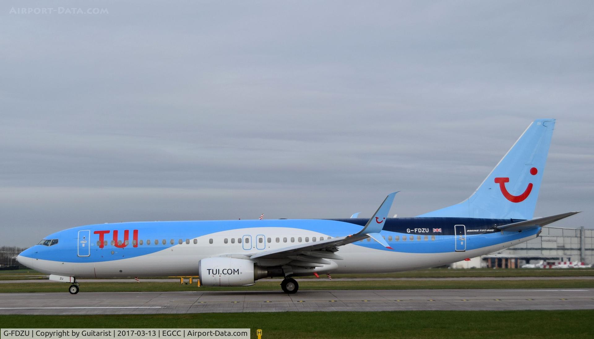 G-FDZU, 2011 Boeing 737-8K5 C/N 37253, At Manchester