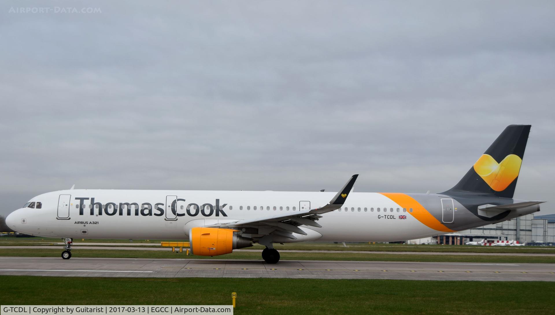 G-TCDL, 2016 Airbus A321-211 C/N 6968, At Manchester