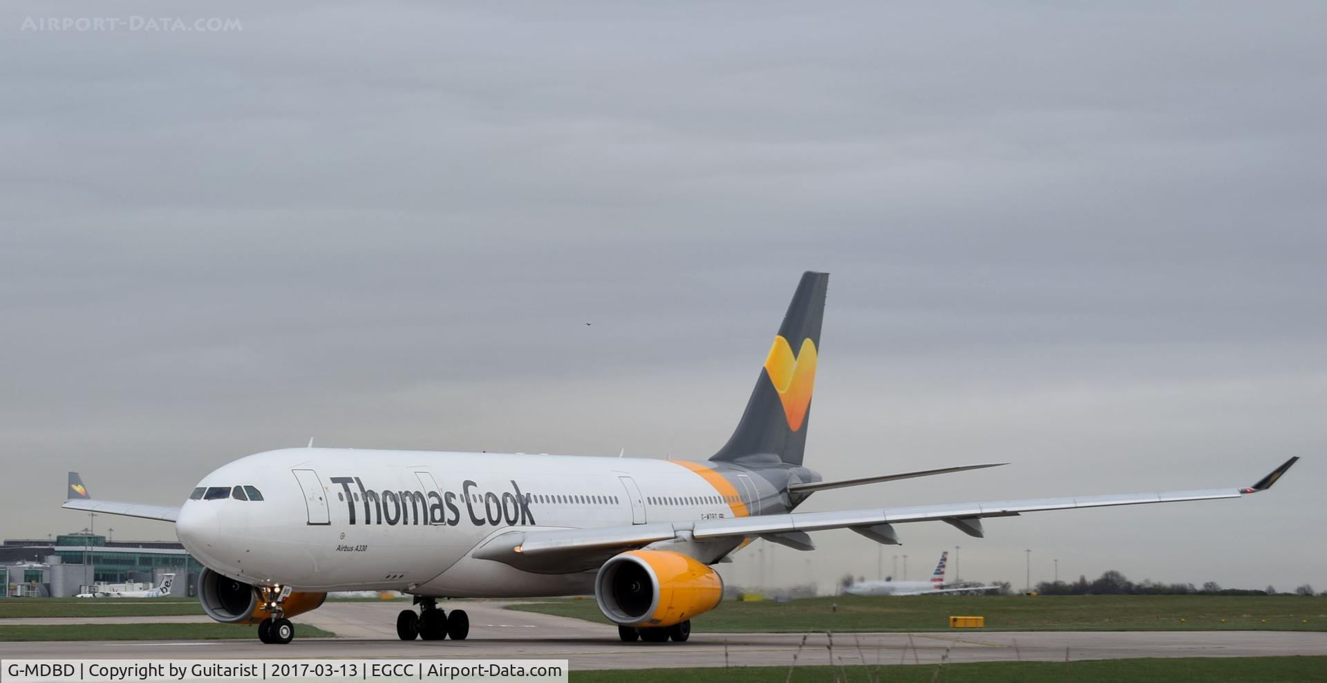 G-MDBD, 1999 Airbus A330-243 C/N 266, At Manchester
