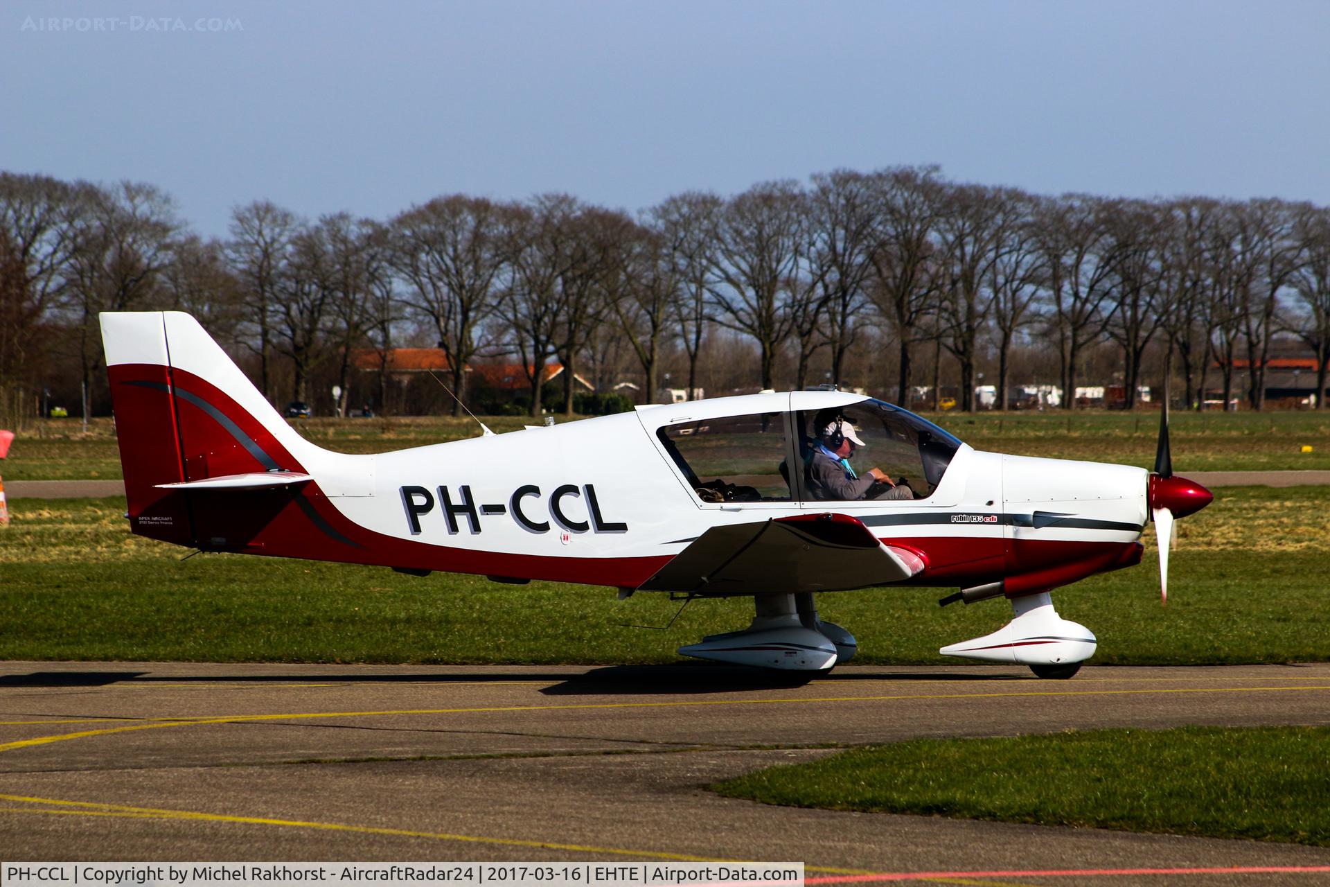 PH-CCL, 2007 Robin DR-400-140B Major C/N 2630, PH-CCL taxing @ EHTE - Teuge Airport
