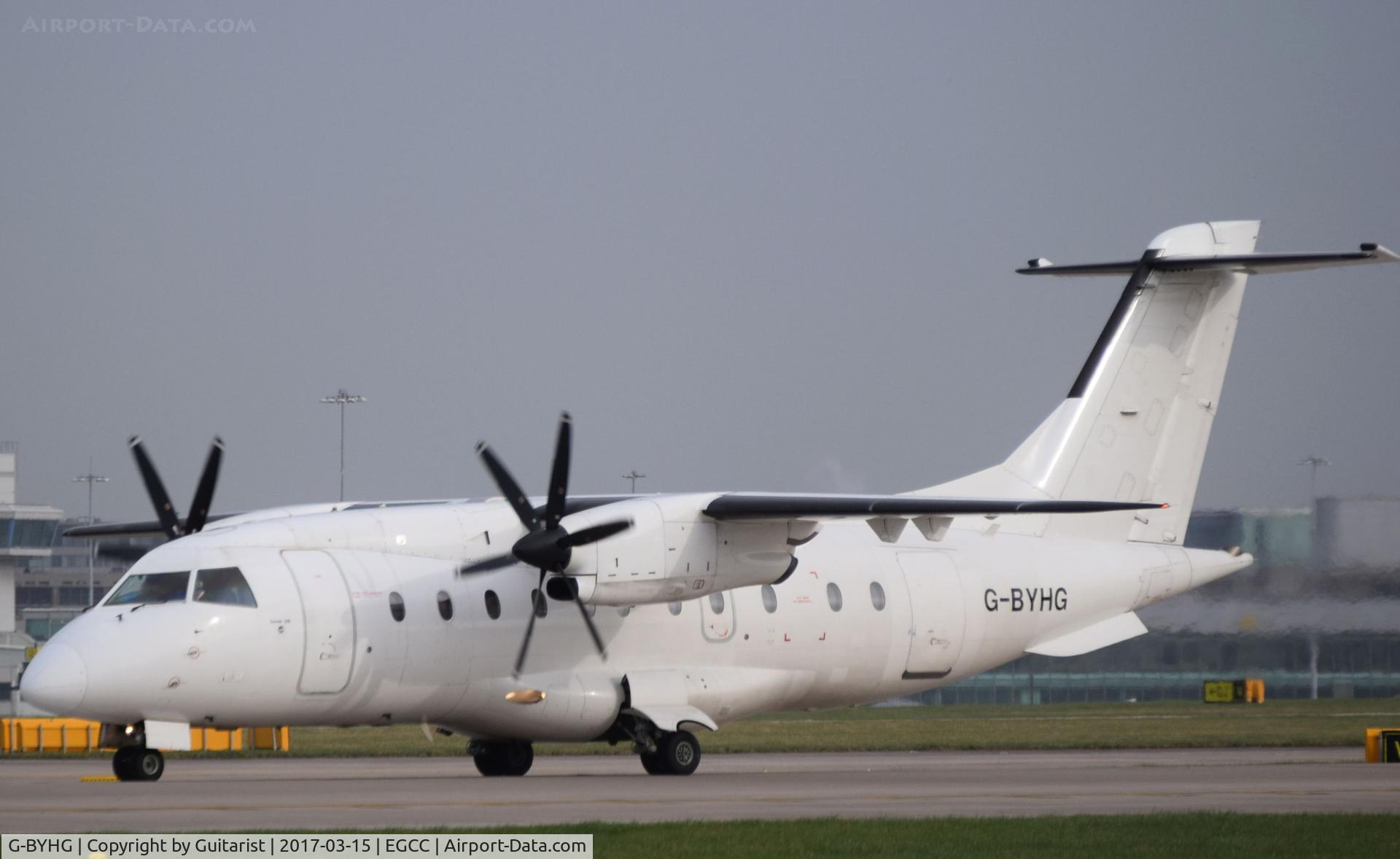 G-BYHG, 1998 Dornier 328-100 C/N 3098, At Manchester