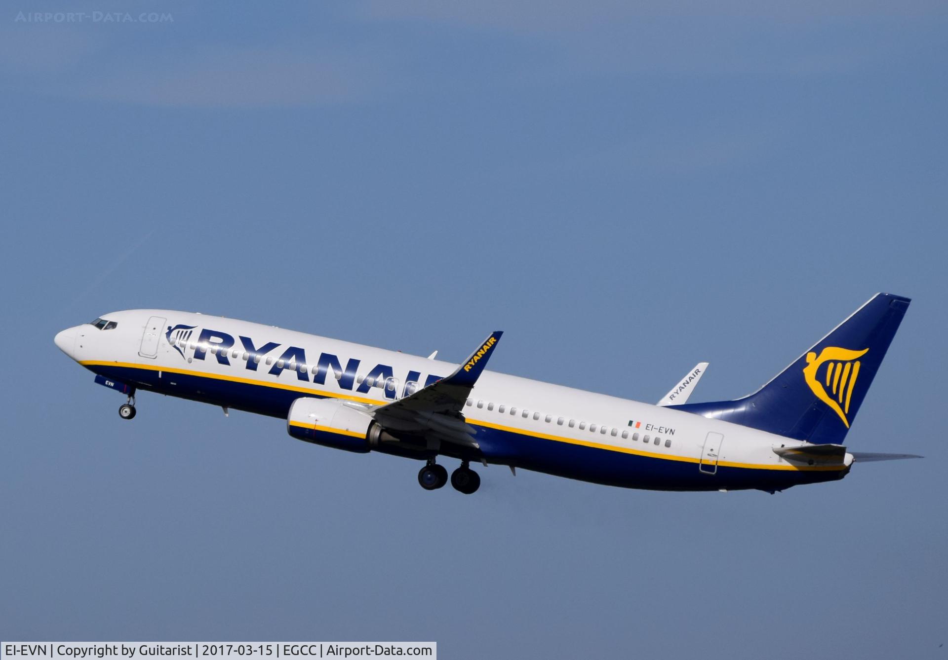 EI-EVN, 2012 Boeing 737-8AS C/N 40294, At Manchester