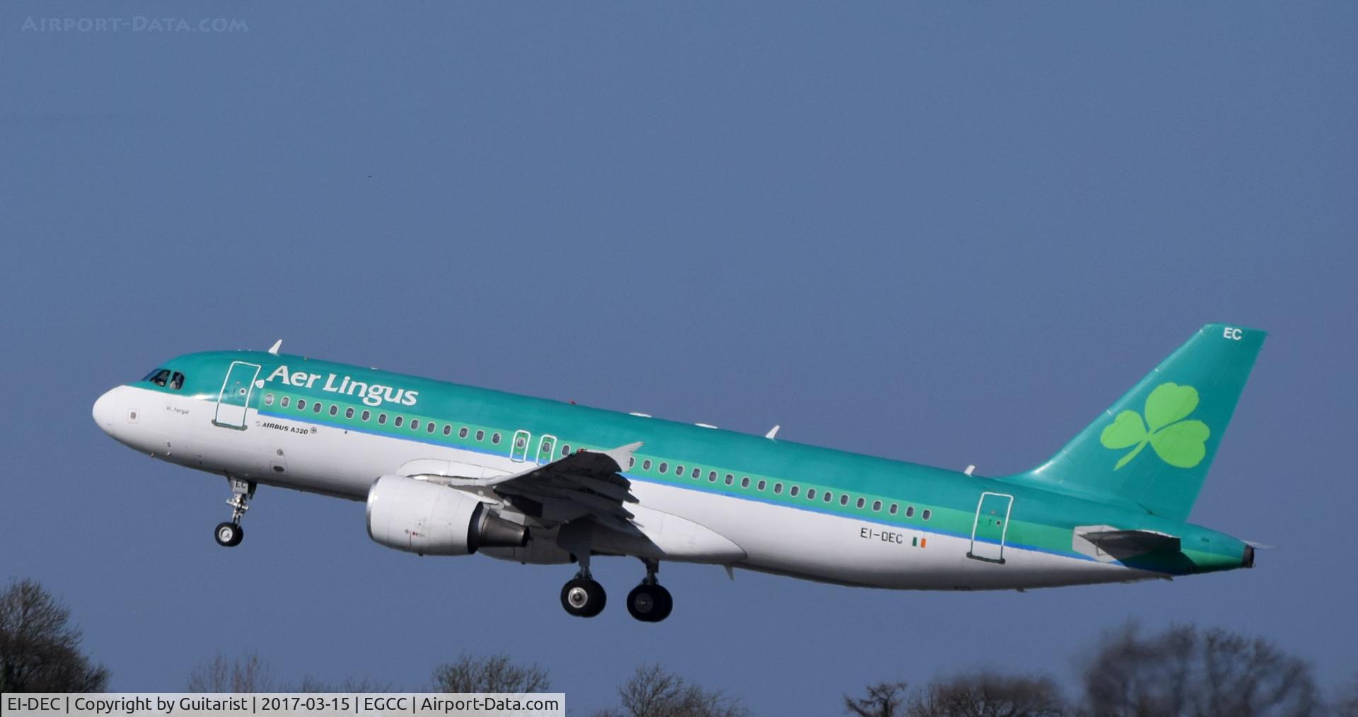 EI-DEC, 2004 Airbus A320-214 C/N 2217, At Manchester