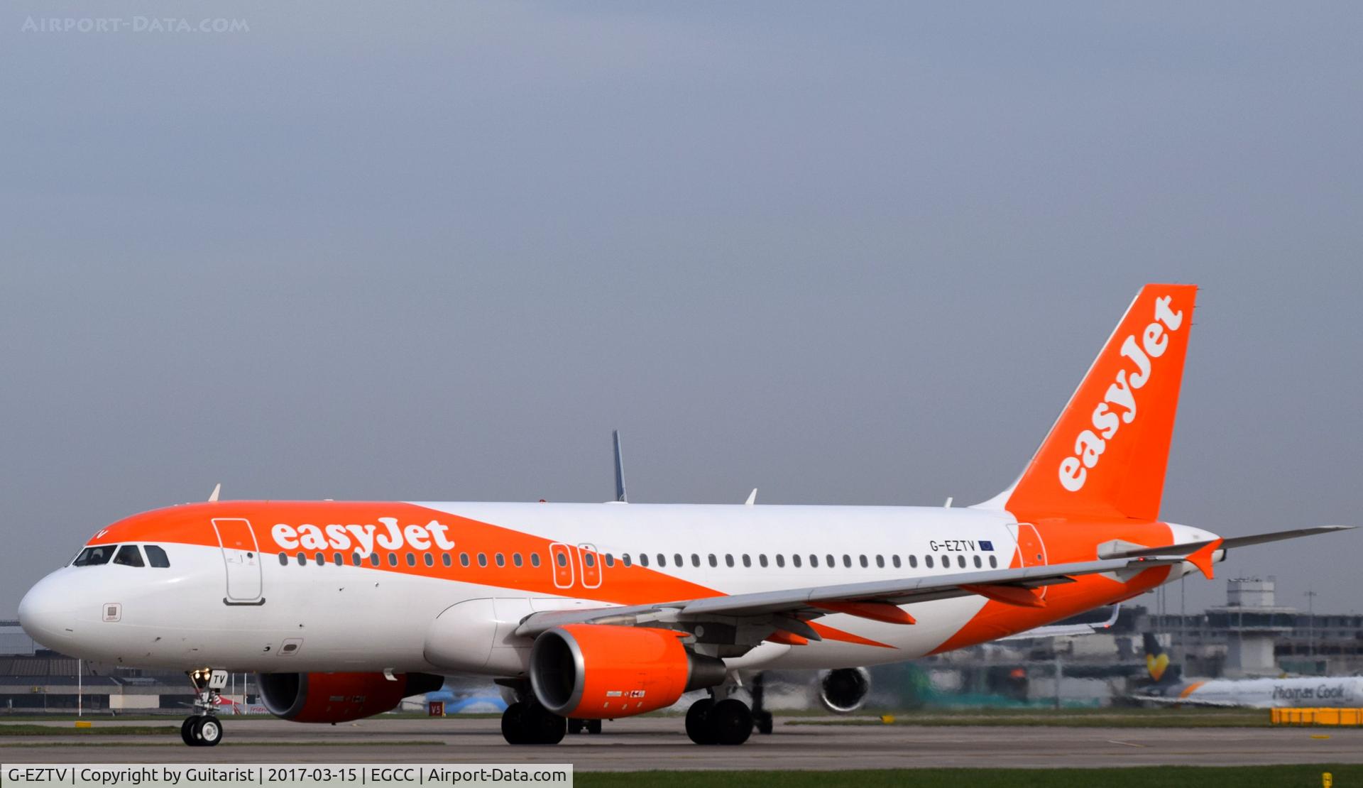 G-EZTV, 2010 Airbus A320-214 C/N 4234, At Manchester