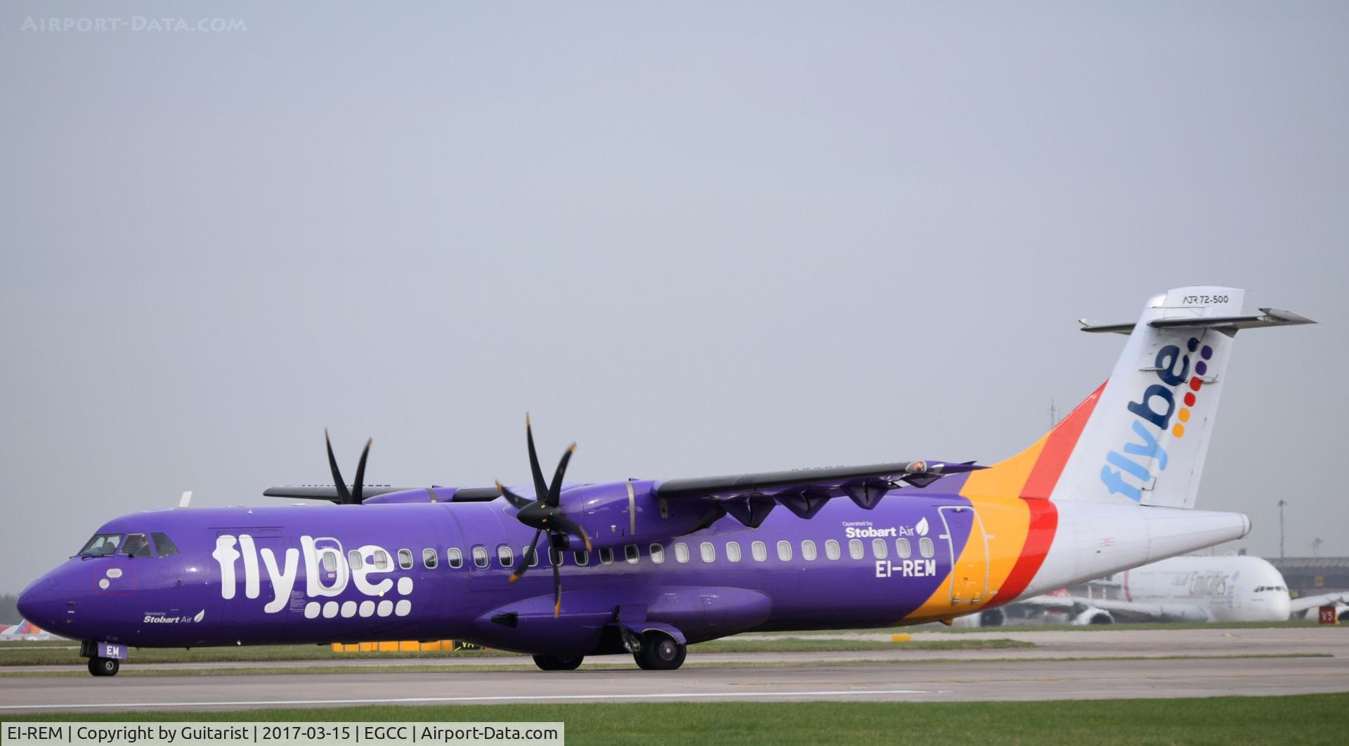 EI-REM, 2007 ATR 72-212A C/N 760, At Manchester