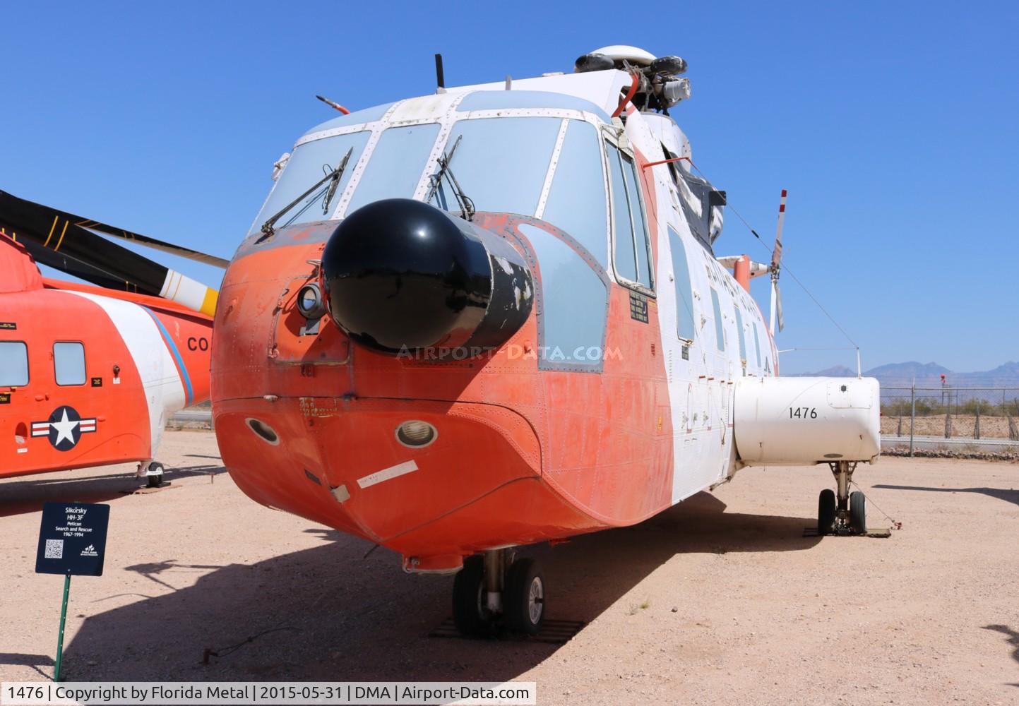 1476, 1971 Sikorsky HH-3F Pelican C/N 61638, HH-3F