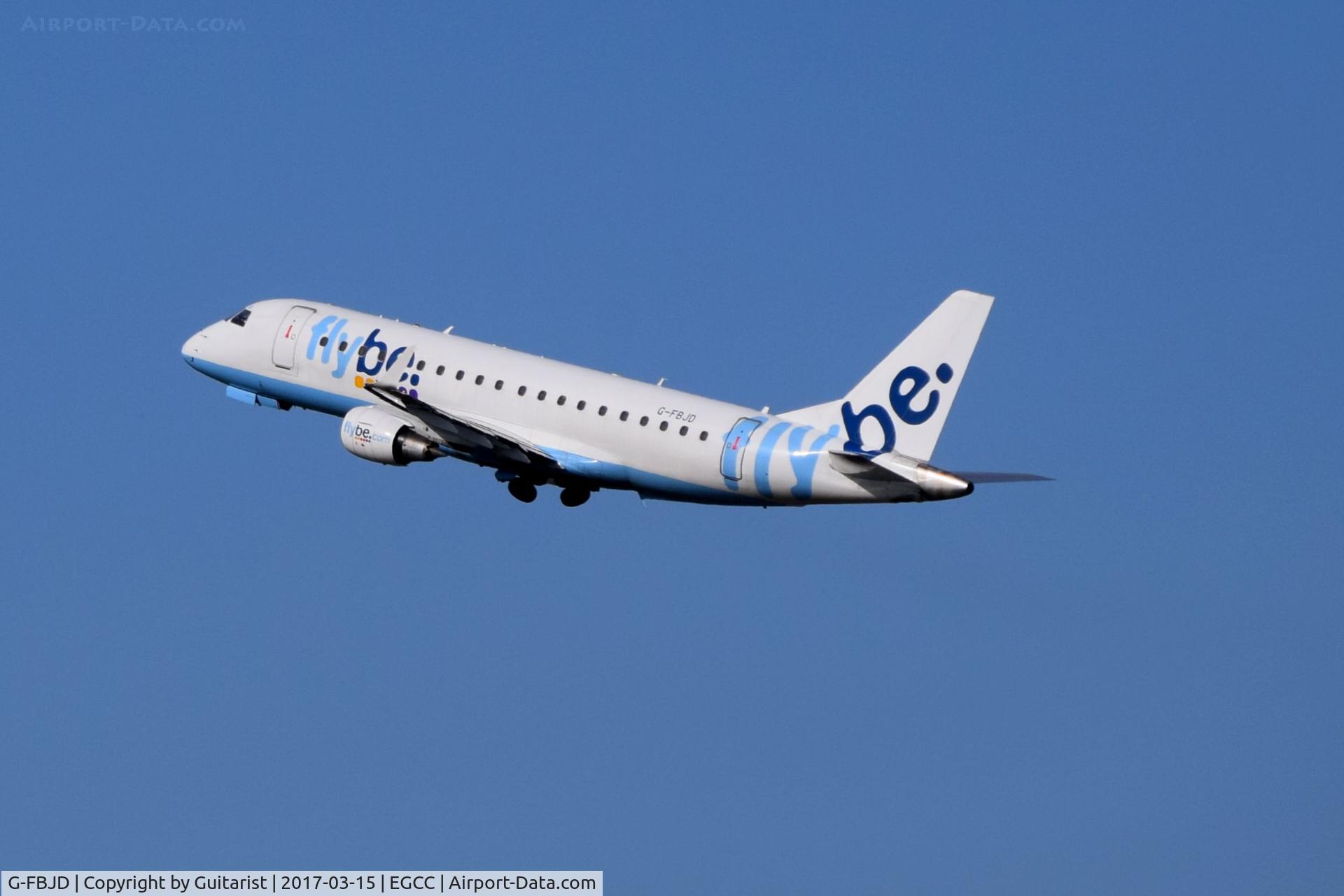 G-FBJD, 2011 Embraer 175STD (ERJ-170-200) C/N 17000329, At Manchester