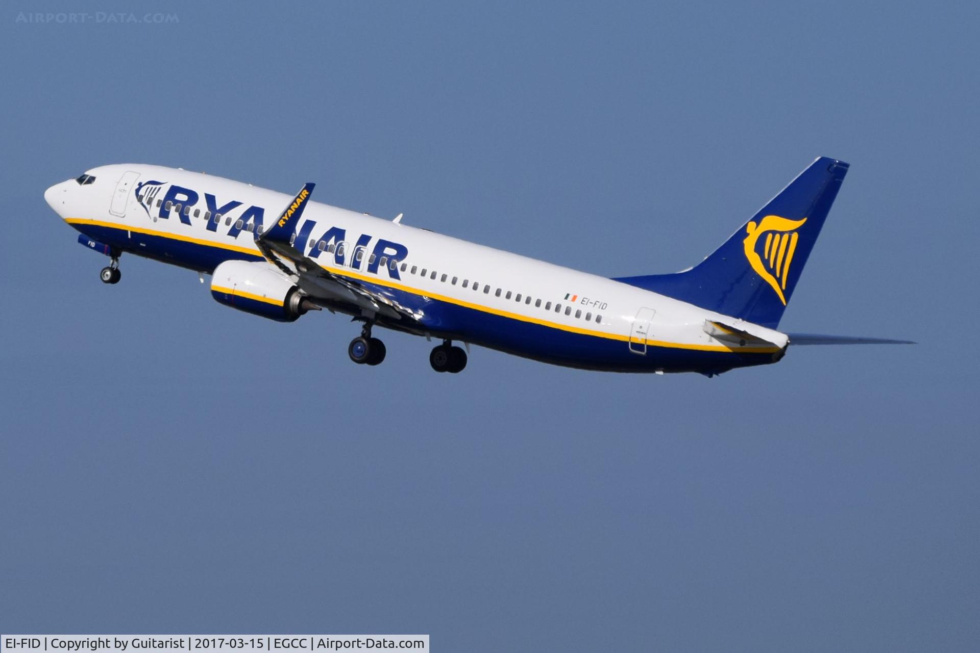 EI-FID, 2015 Boeing 737-8AS C/N 44694, At Manchester