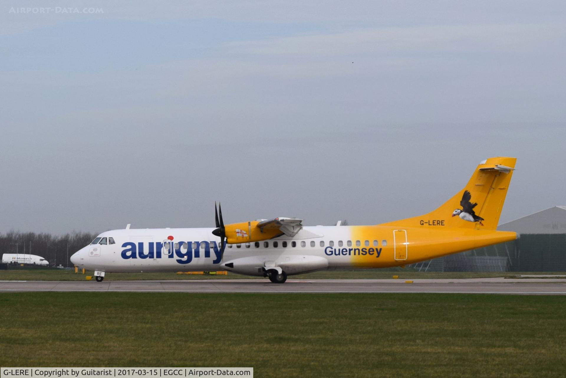 G-LERE, 2009 ATR 72-212A C/N 891, At Manchester