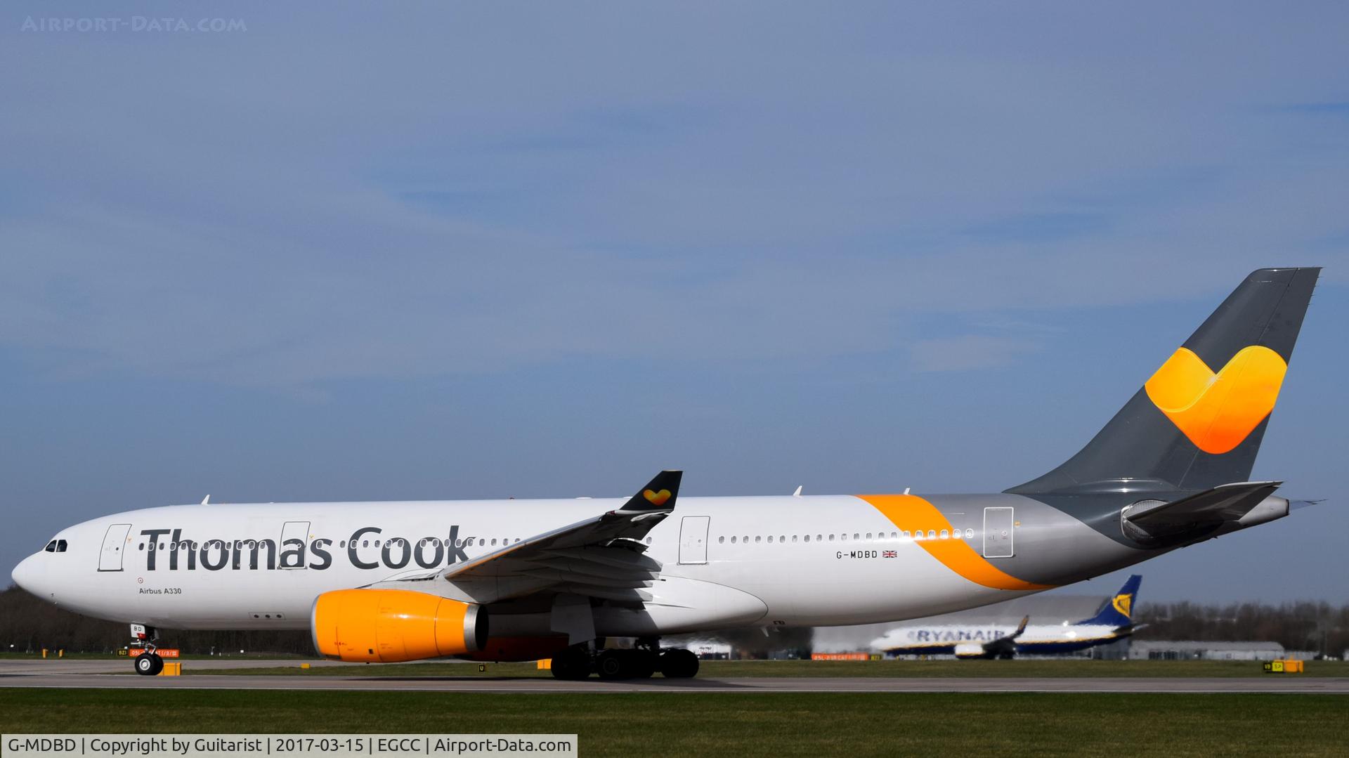 G-MDBD, 1999 Airbus A330-243 C/N 266, At Manchester