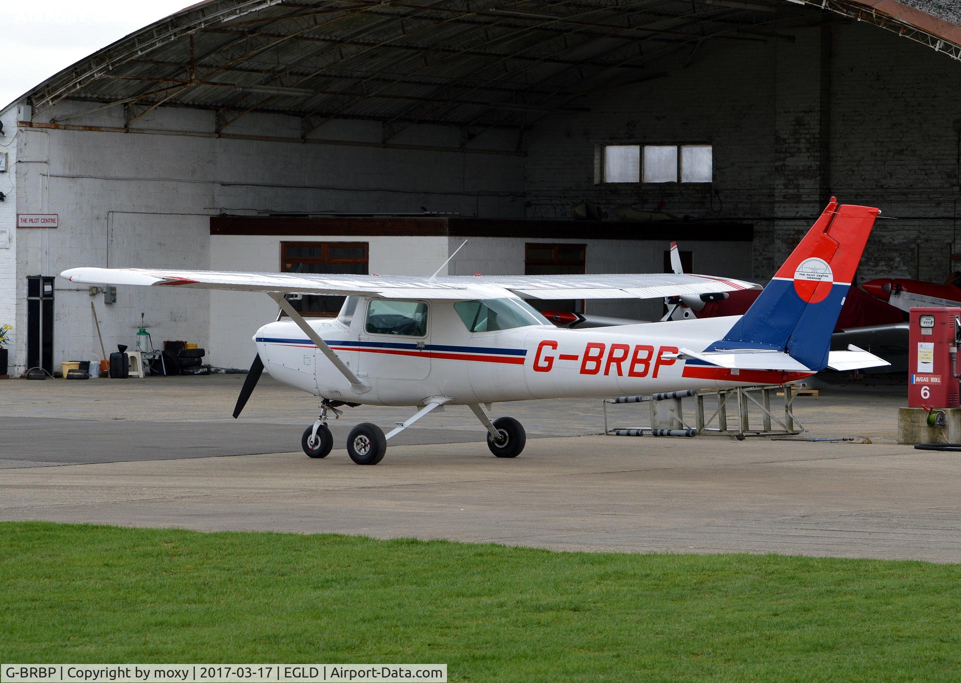 G-BRBP, 1980 Cessna 152 C/N 152-84915, Cessna 152 at Denham. Ex N5324P