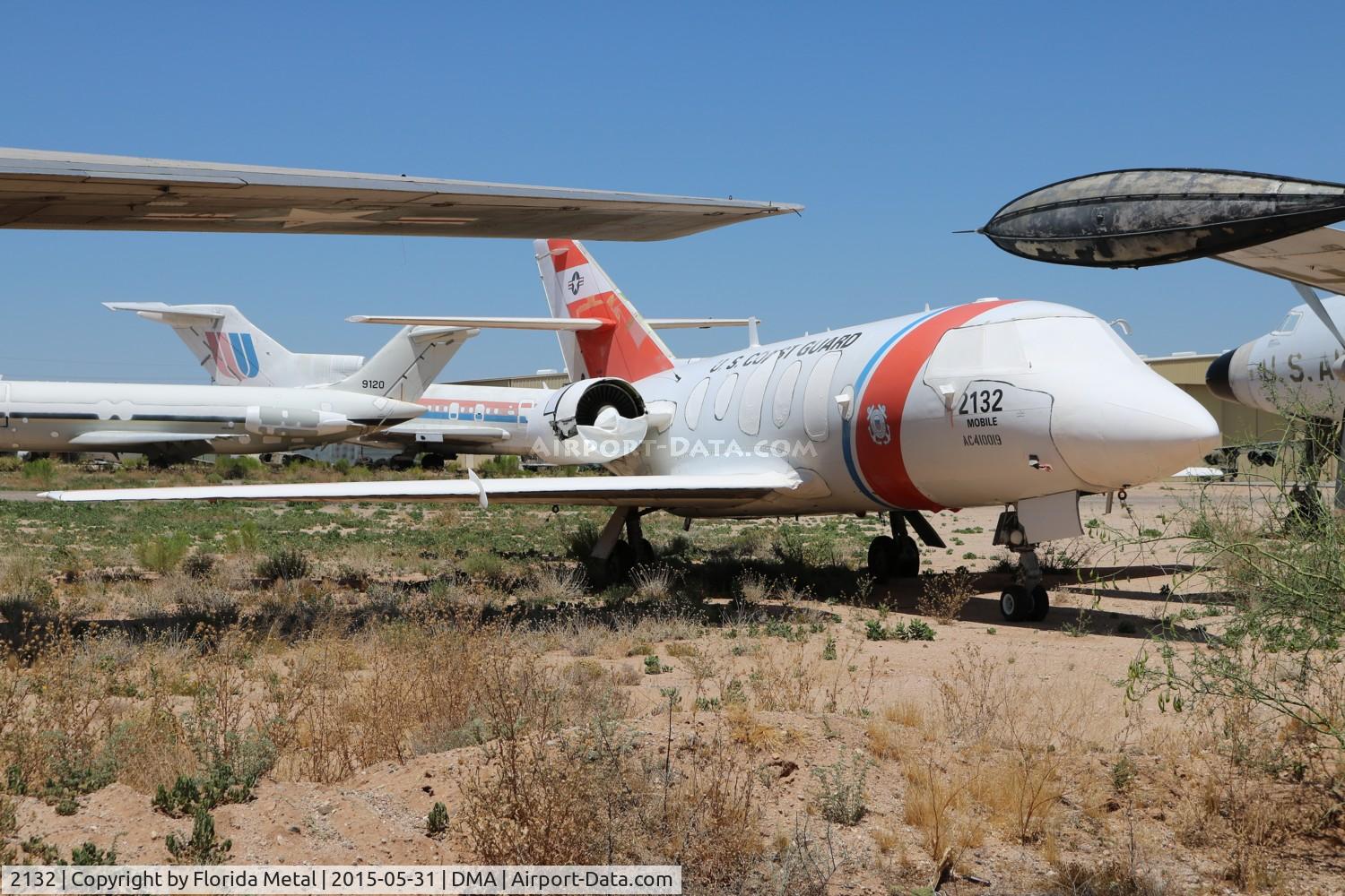 2132, 1981 Dassault HU-25B Guardian C/N 454, HU-25B