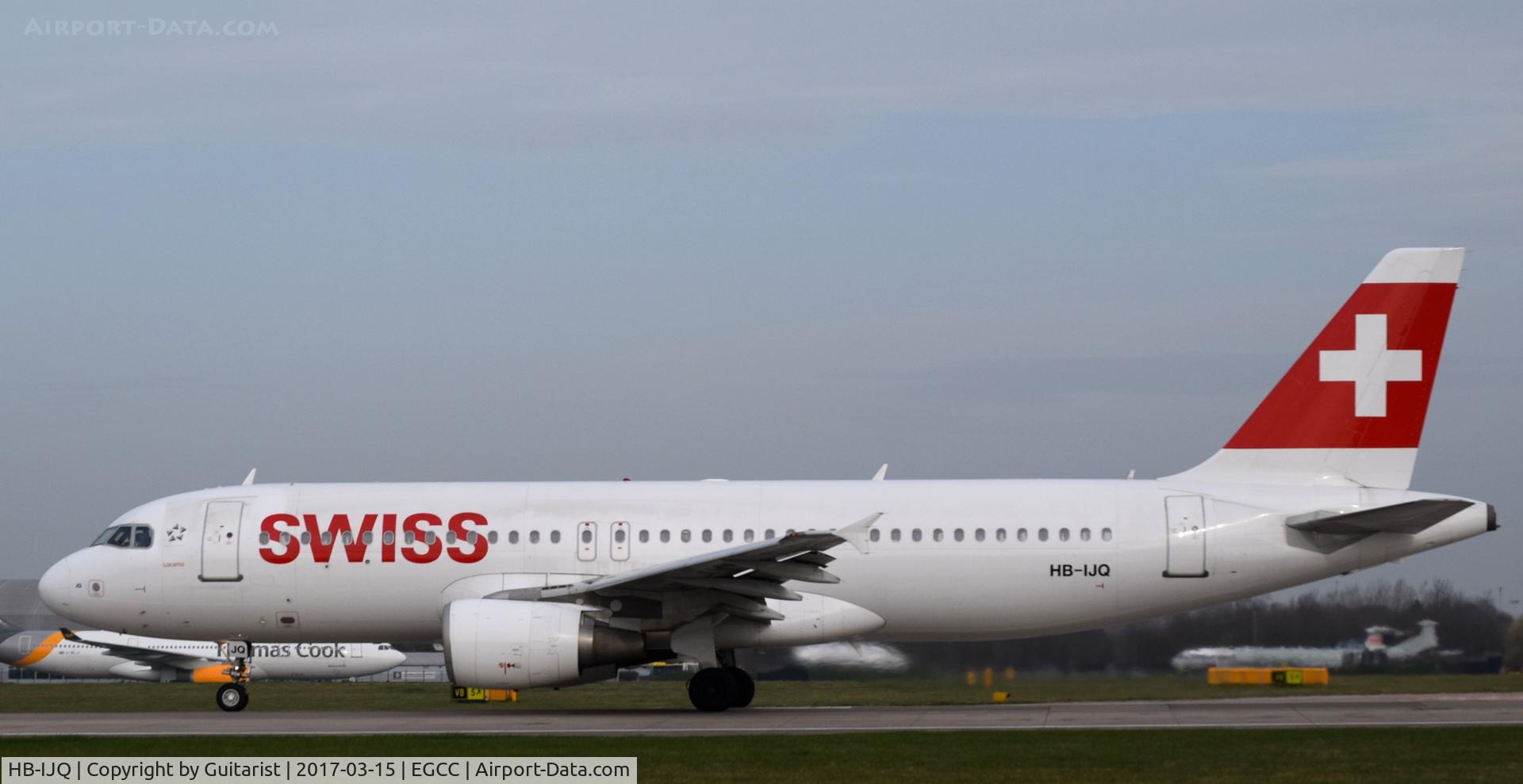 HB-IJQ, 1997 Airbus A320-214 C/N 701, At Manchester