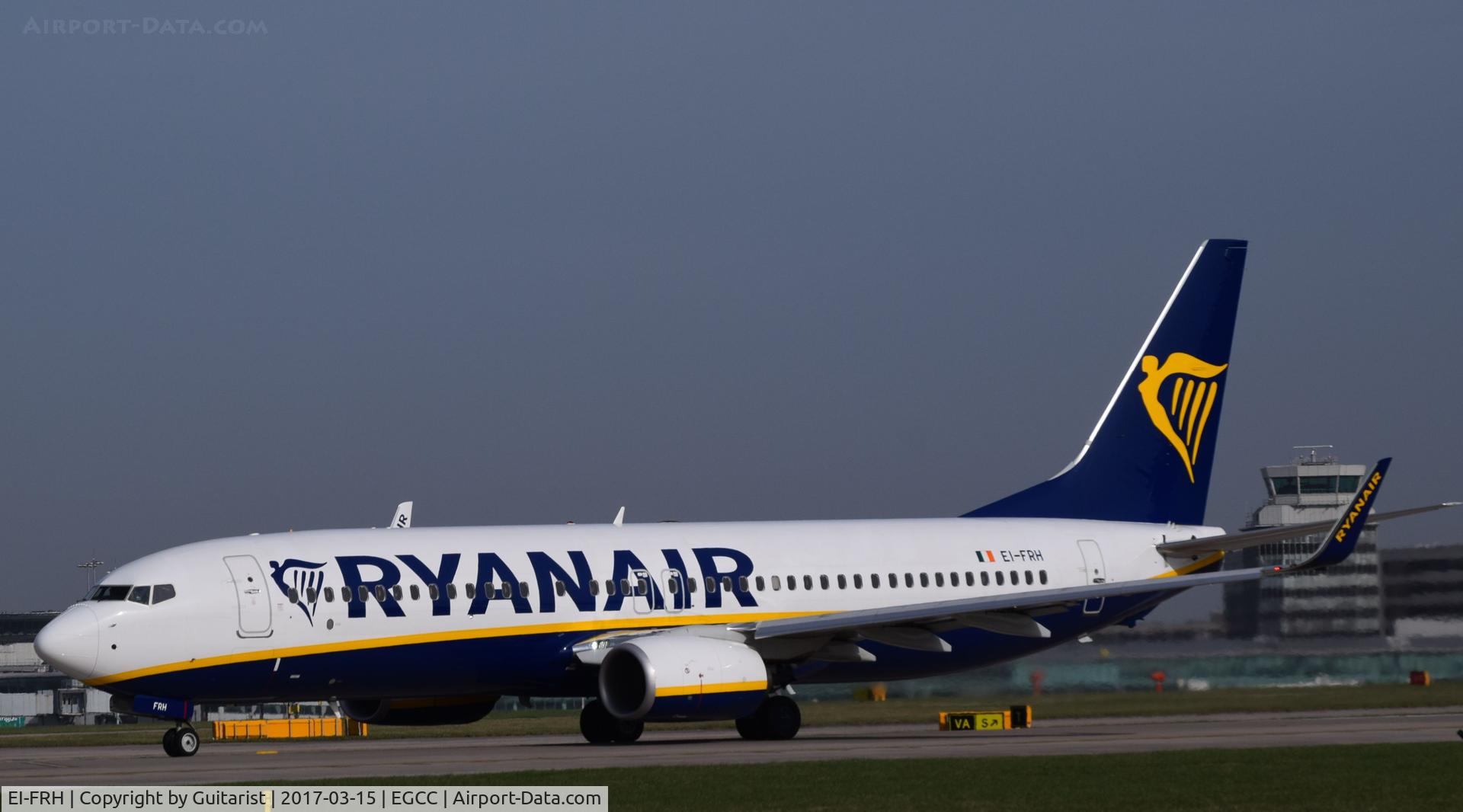 EI-FRH, 2016 Boeing 737-8AS C/N 44736, At Manchester