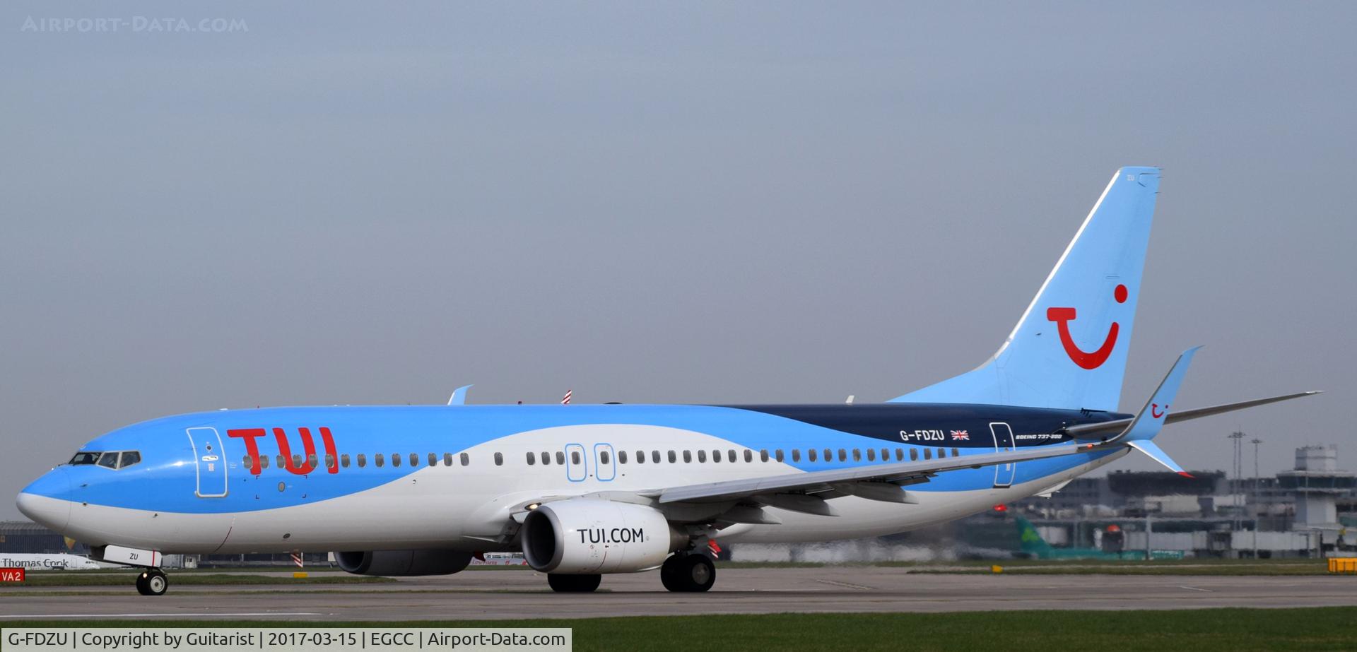 G-FDZU, 2011 Boeing 737-8K5 C/N 37253, At Manchester