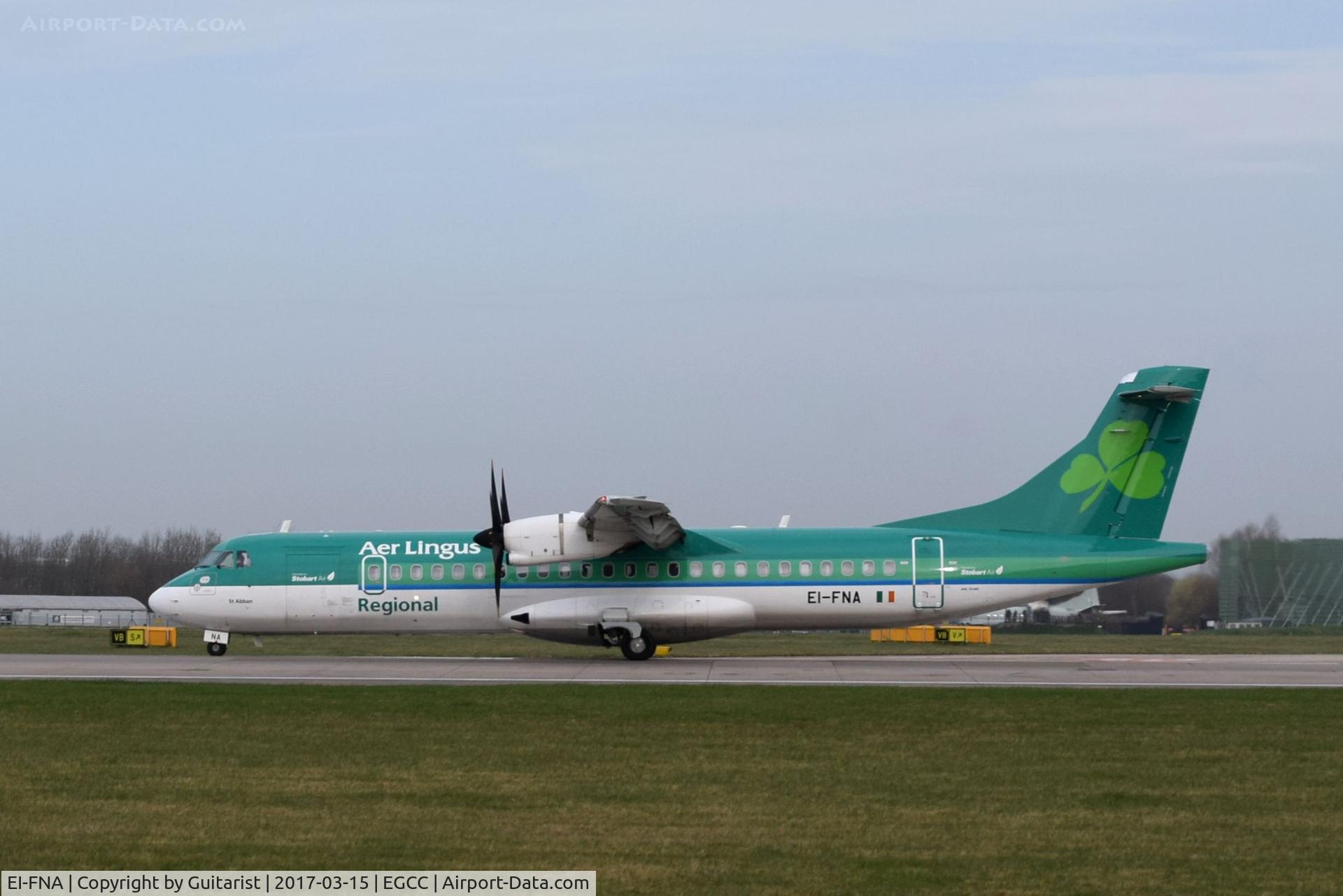 EI-FNA, 2016 ATR 72-212A C/N 1325, At Manchester