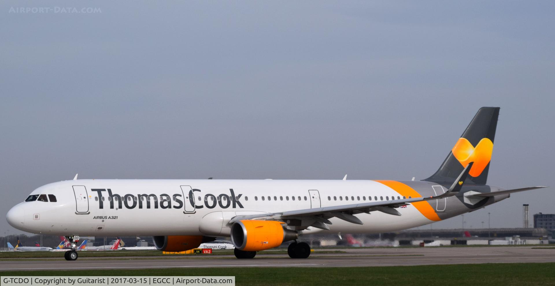 G-TCDO, 2016 Airbus A321-211 C/N 7055, At Manchester