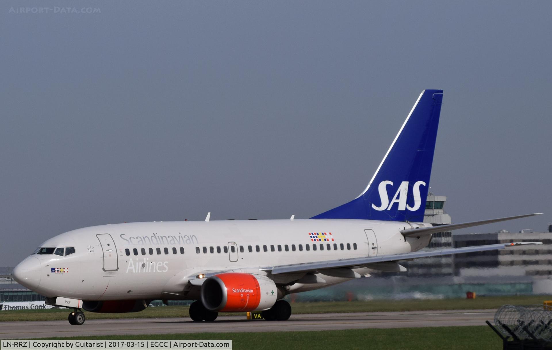LN-RRZ, 1998 Boeing 737-683 C/N 28295, At Manchester