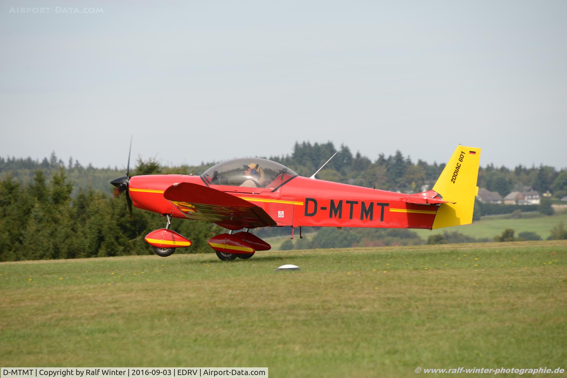 D-MTMT, Zenair CH-601 HD Zodiac C/N 6-8047, Zenair CH-601D Zodiac - Privat - 6-8047 - D-MTMT - 03.09.2016 - EDRV