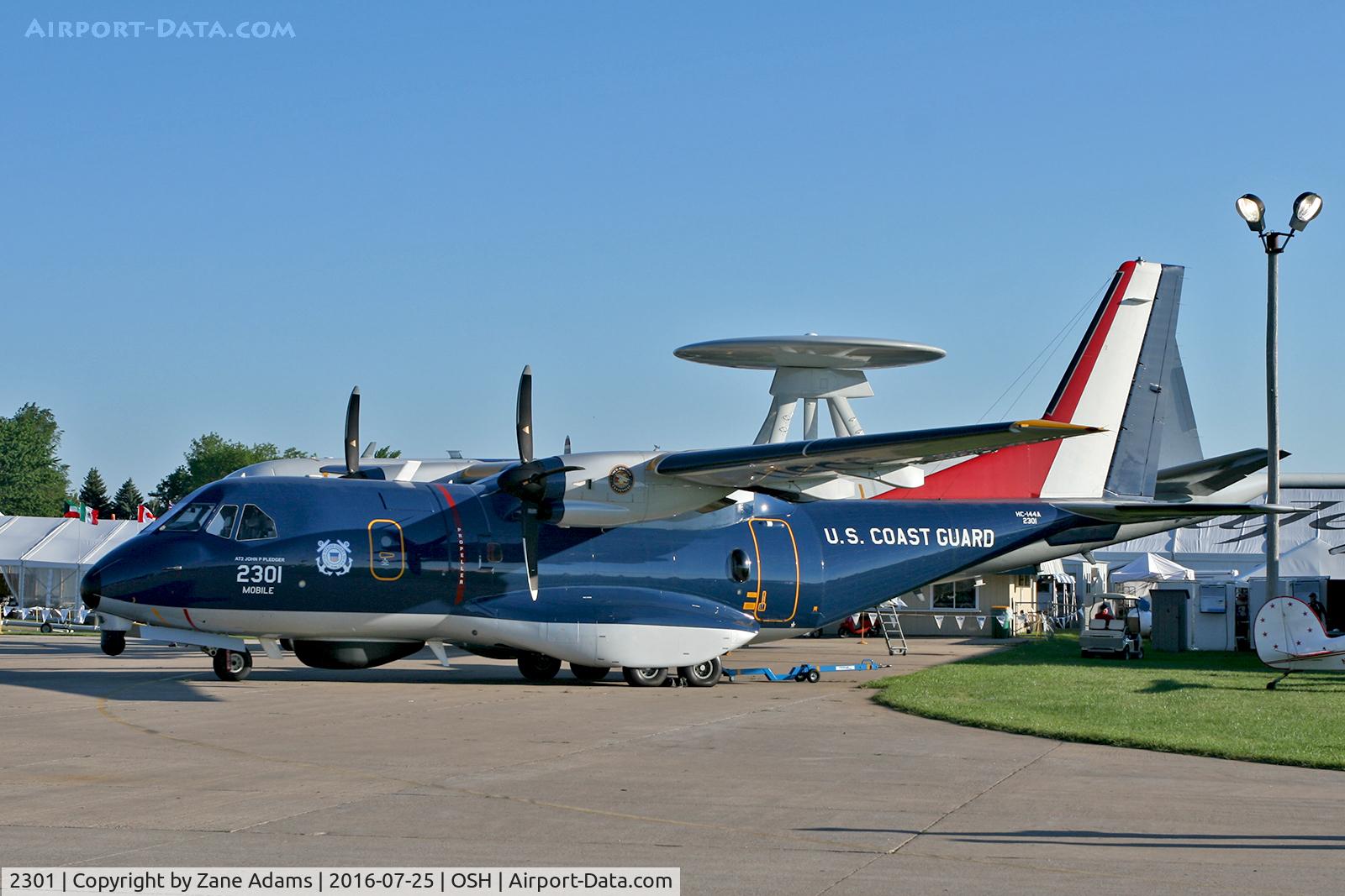 2301, 2006 Airtech (Casa) HC-144A Ocean Sentry (CN-235A) C/N C167, At the 2016 EAA AirVenture - Oshkosh, Wisconsin
