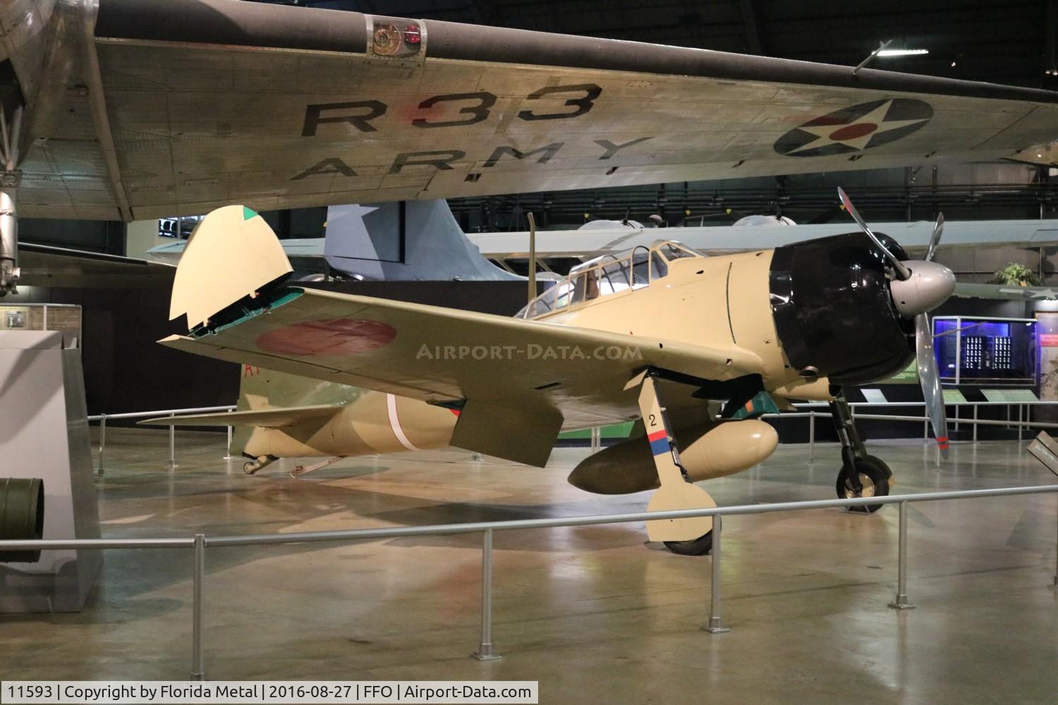 11593, Mitsubishi A6M2 Zero C/N 51553, A6M2 Zero