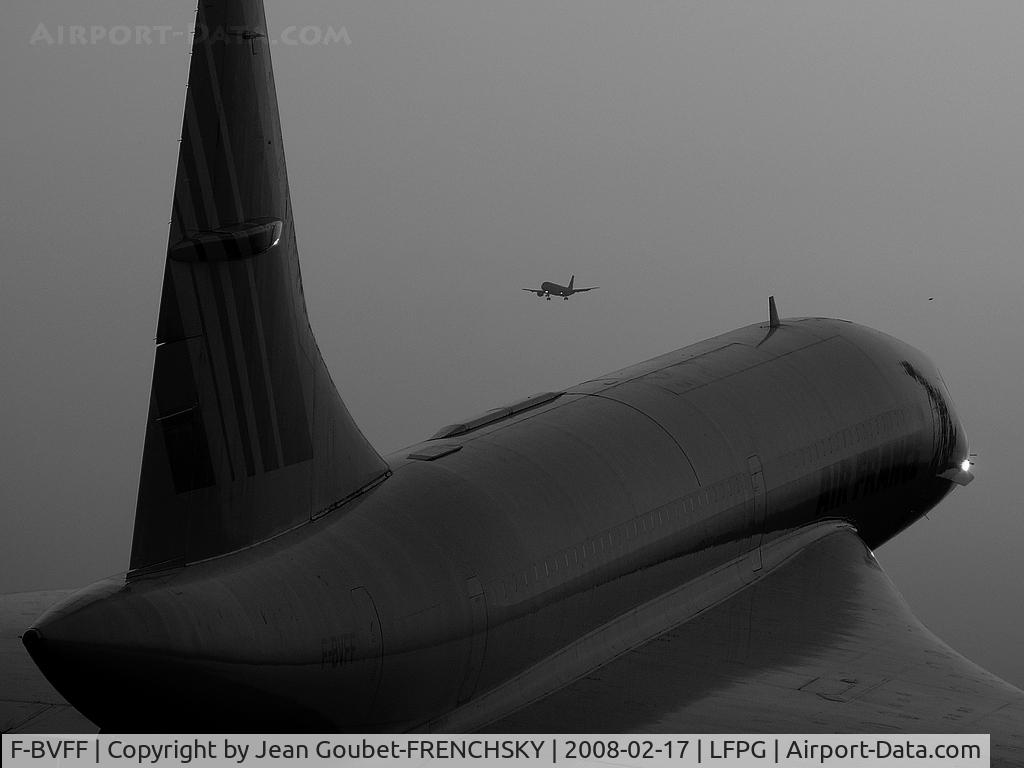 F-BVFF, 1978 Aerospatiale-BAC Concorde 101 C/N 15, wfu CDG avionics removed