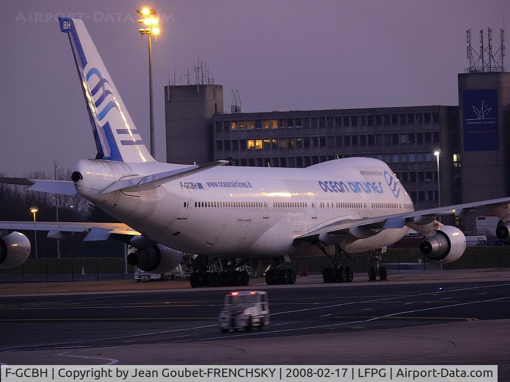 F-GCBH, 1986 Boeing 747-228B C/N 23611, Ocean Airlines (stored CHR 01/2010)