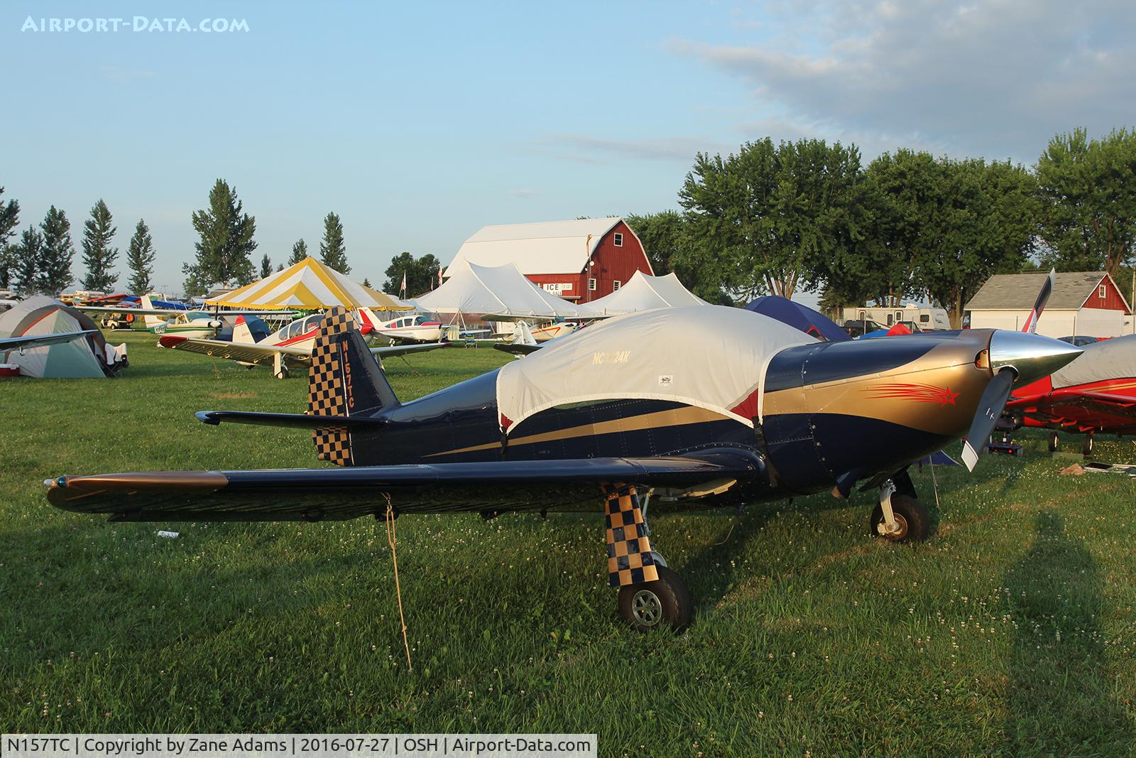 N157TC, 1946 Globe GC-1B Swift C/N 1101, At the 2016 EAA AirVenture - Oshkosh, Wisconsin