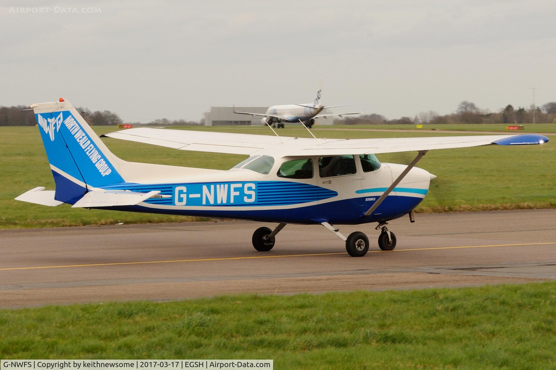 G-NWFS, 1983 Cessna 172P C/N 172-75815, Nice Visitor.