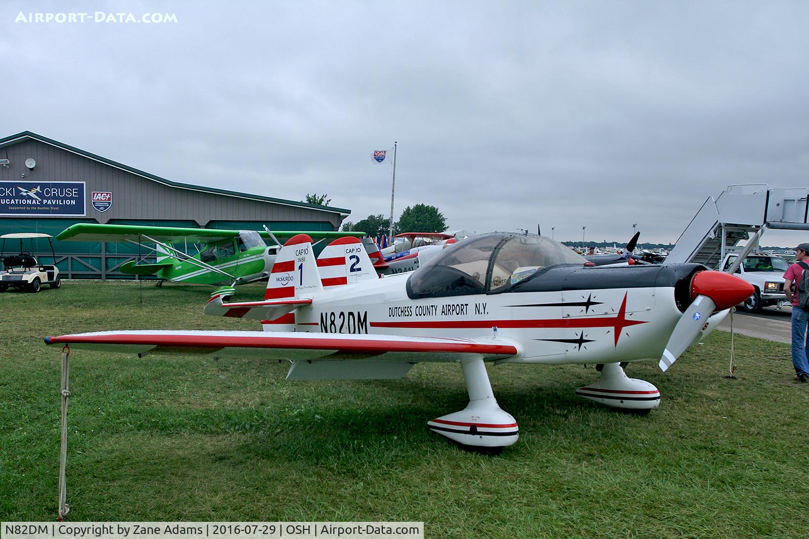 N82DM, 1978 Mudry CAP-10B C/N 88, At the 2016 EAA AirVenture - Oshkosh, Wisconsin