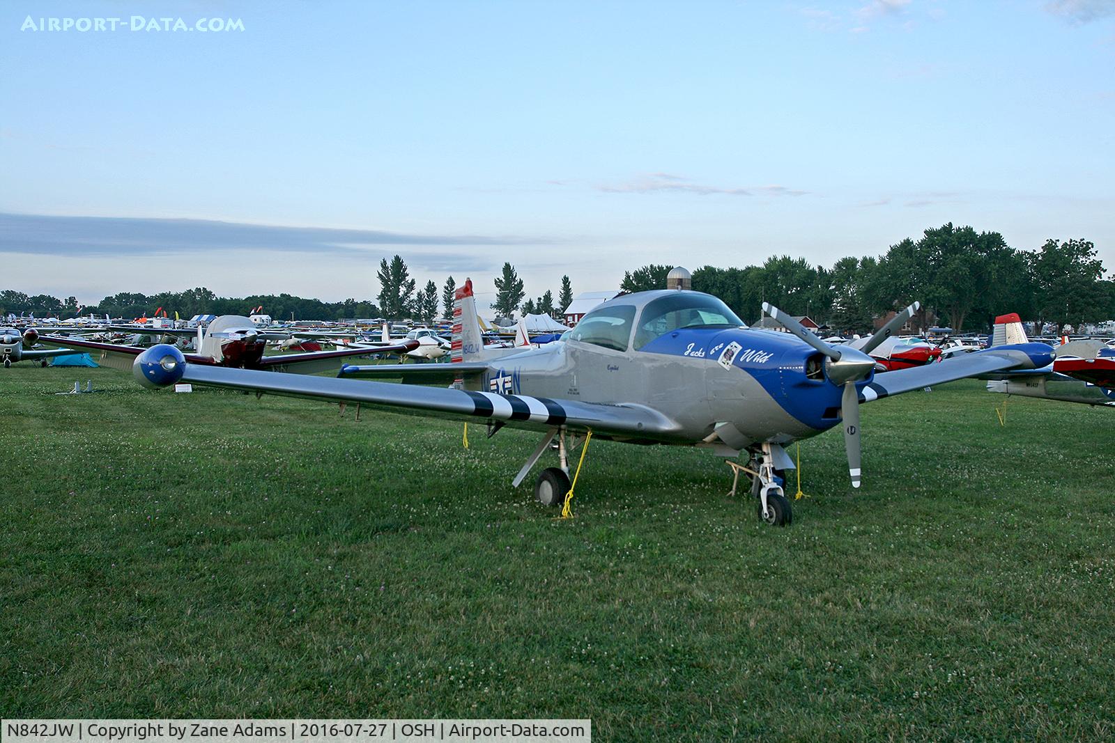 N842JW, 1949 Ryan Navion L-17B C/N NAV-4-1639, At the 2016 EAA AirVenture - Oshkosh, Wisconsin