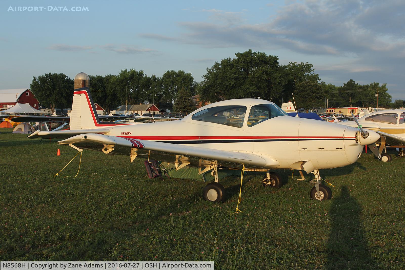 N8568H, 1947 North American Navion (NA-145) C/N NAV-4-542, At the 2016 EAA AirVenture - Oshkosh, Wisconsin