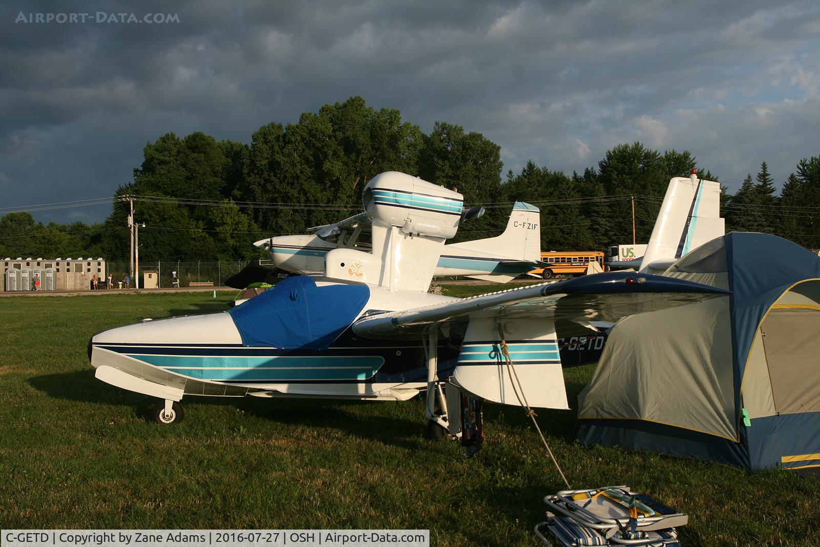 C-GETD, 1975 Lake LA-4-200 Buccaneer C/N 701, At the 2016 EAA AirVenture - Oshkosh, Wisconsin