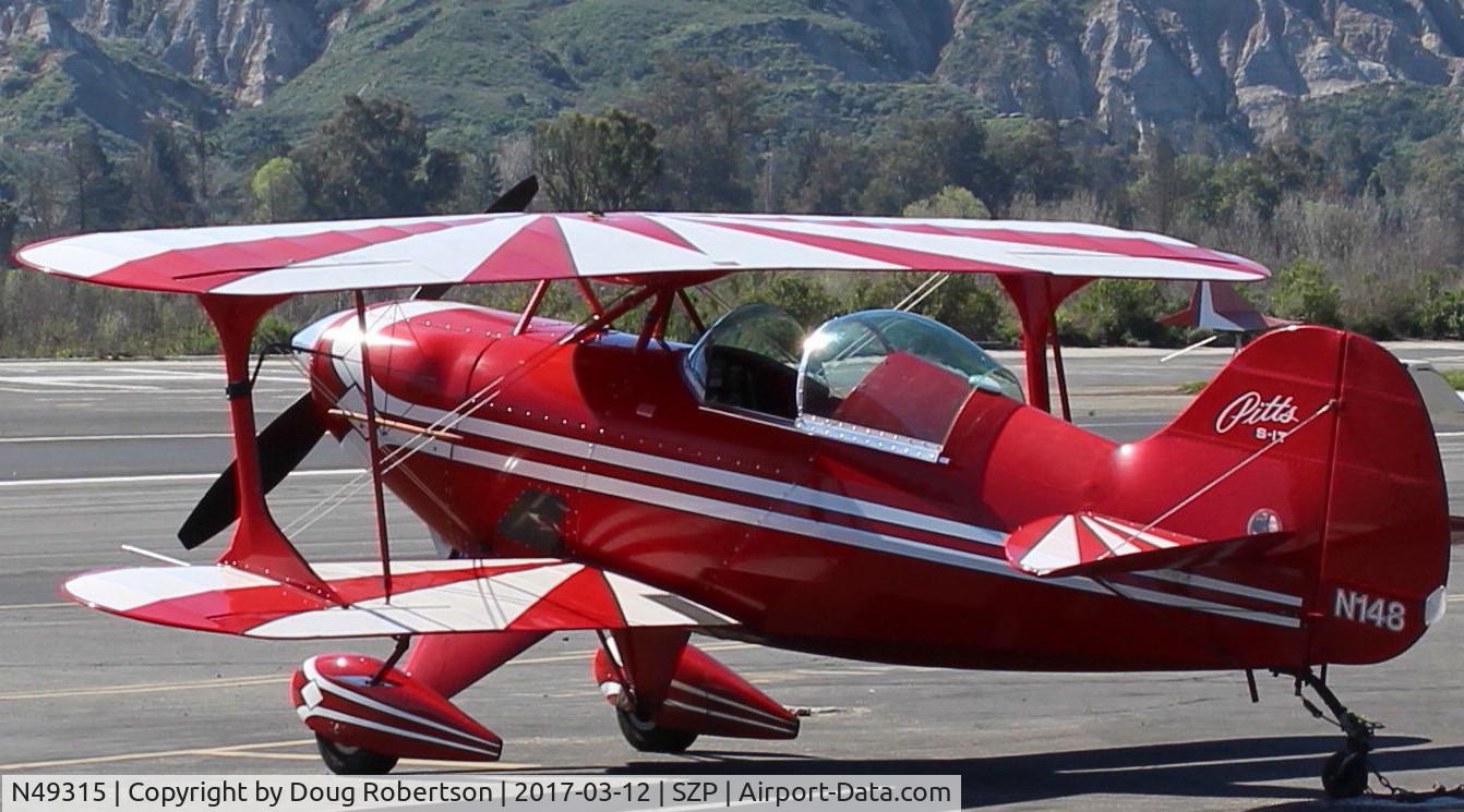 N49315, 1983 Pitts S-1T Special C/N 1013, 1983 Pitts Aerobatics S-1T SPECIAL, Lycoming AEIO-360 180 Hp, full inverted systems, four ailerons, single place production aircraft