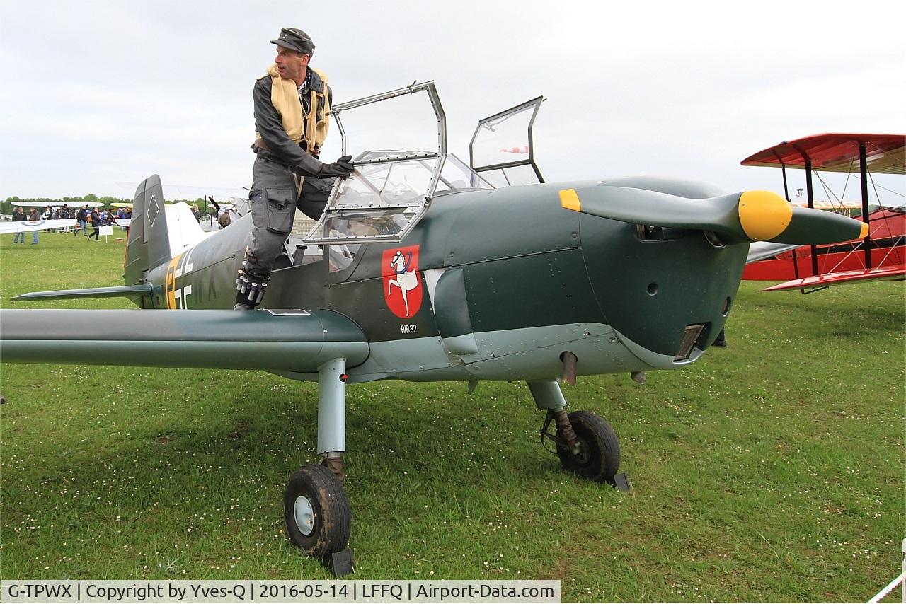 G-TPWX, 1966 Heliopolis Gomhouria Mk.6 (Bu-181) C/N 183, Heliopolis Gomhouria Mk.6 (Bu-181), Static display, La Ferté-Alais (LFFQ) air show 2016