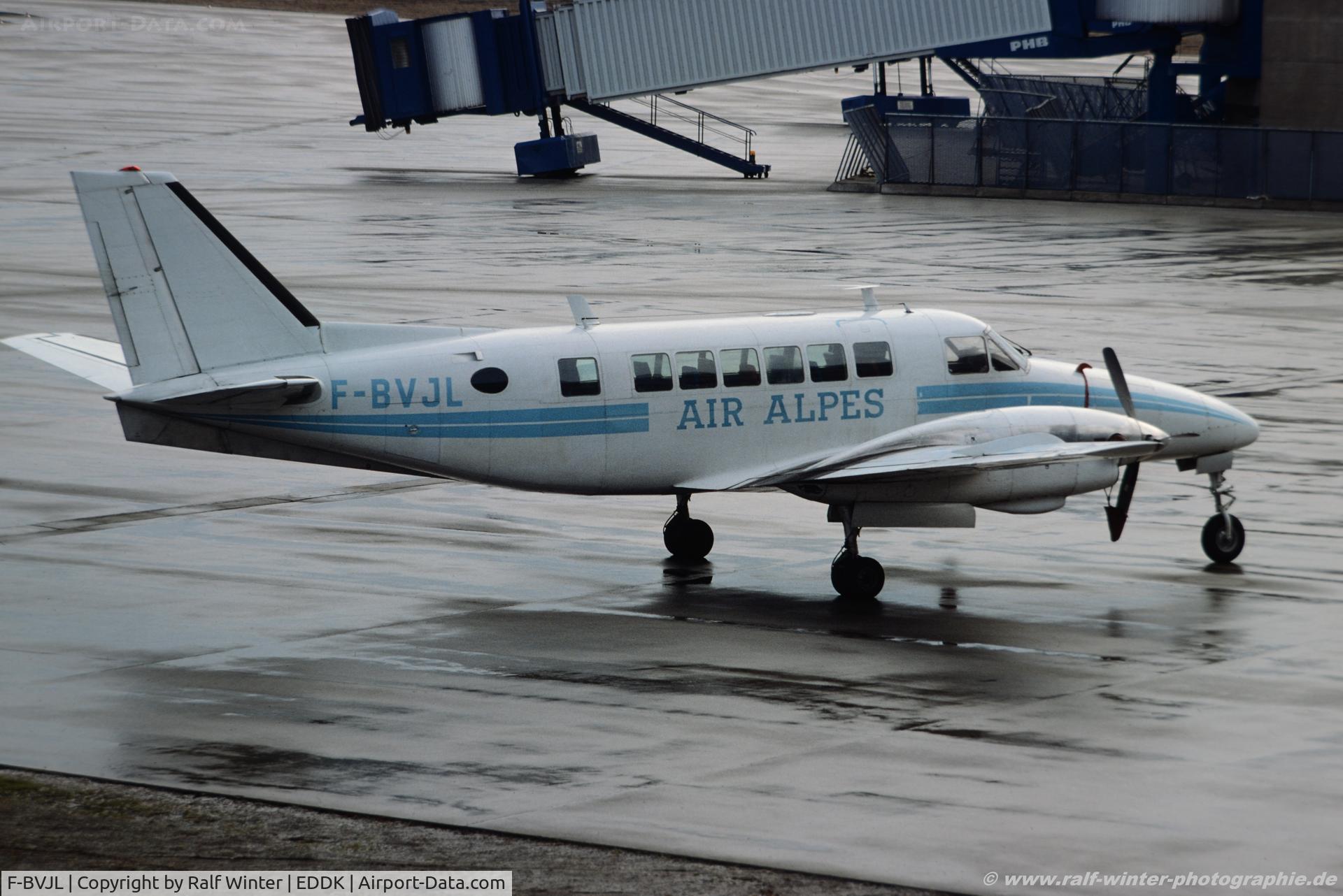 F-BVJL, 1969 Beech 99A C/N U-84, Beech 99A - Air Alpes - F-BVJL - 03.1977 - CGN