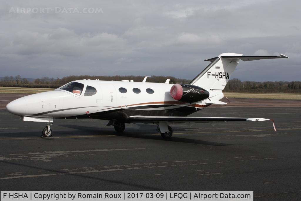 F-HSHA, 2012 Cessna 510 Citation Mustang Citation Mustang C/N 510-0413, Parked