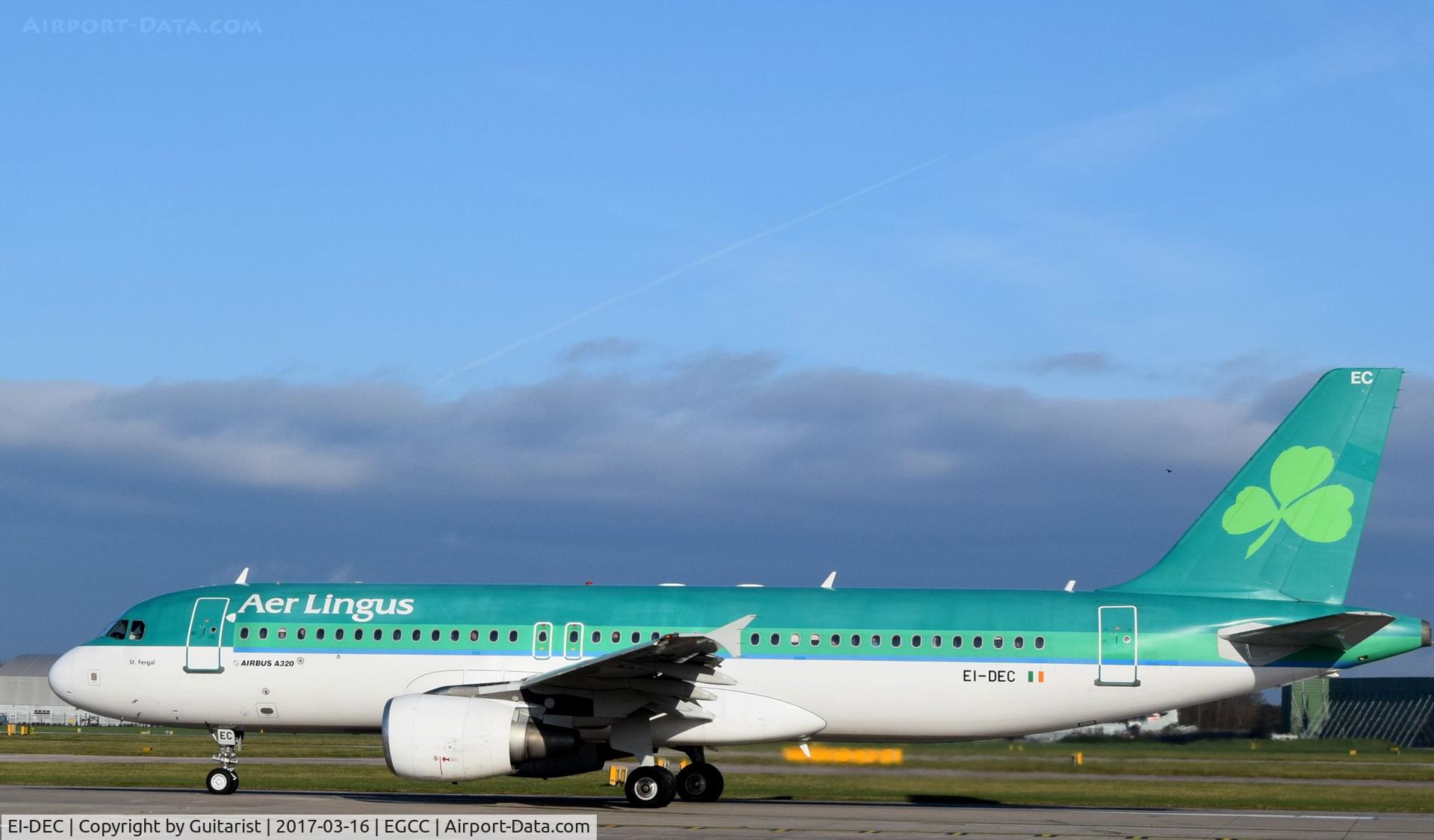 EI-DEC, 2004 Airbus A320-214 C/N 2217, At Manchester