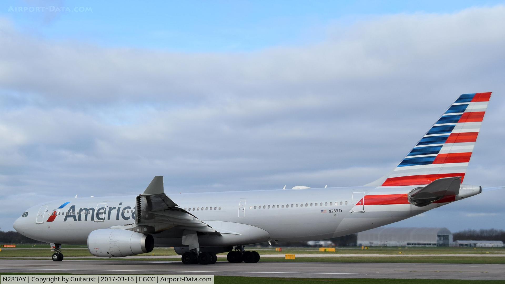 N283AY, 2009 Airbus A330-243 C/N 1076, At Manchester