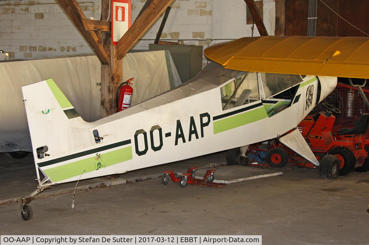OO-AAP, 1953 Piper L-18C Super Cub (PA-18-95) C/N 18-3214, @ EBBT.