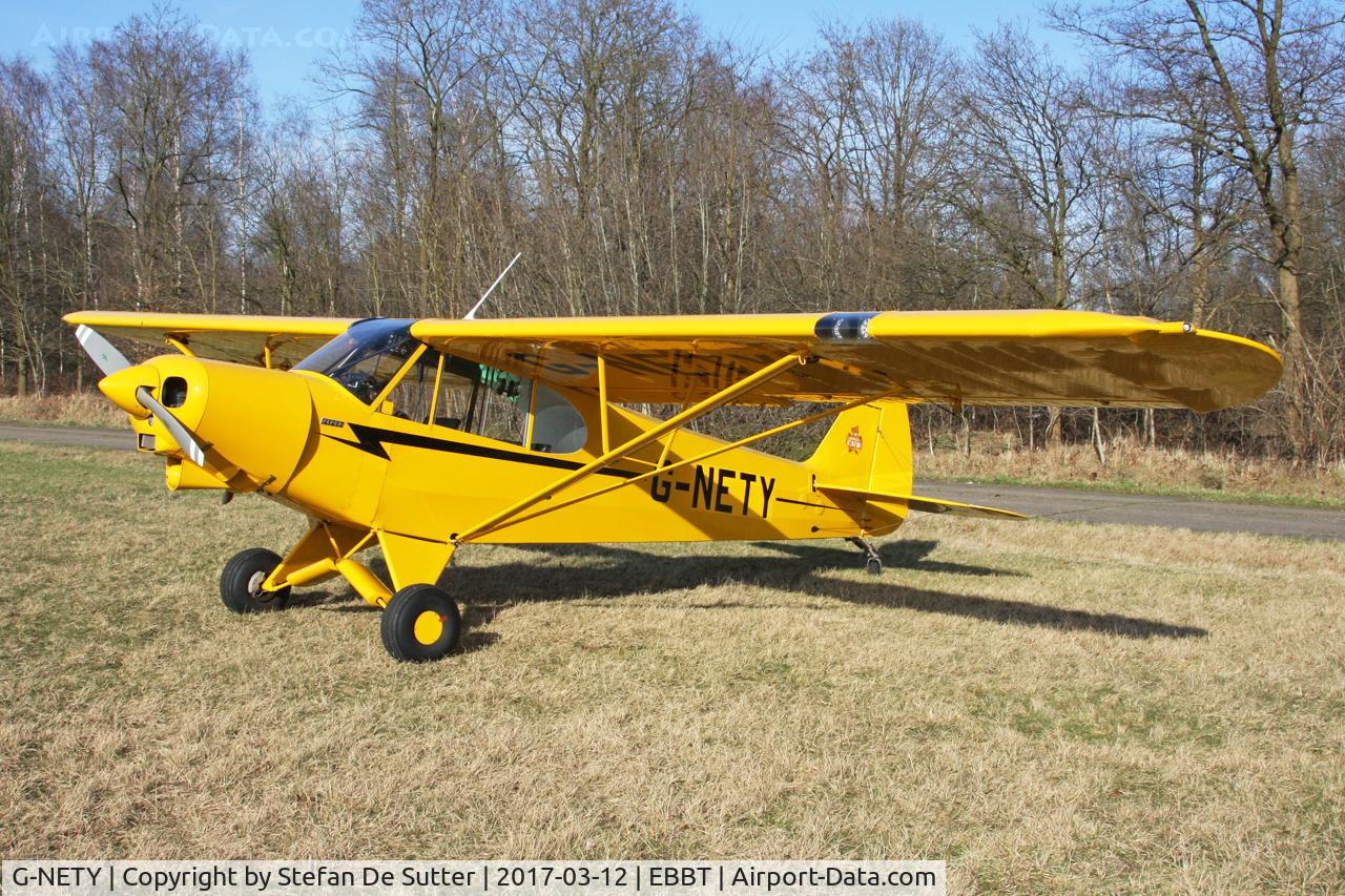 G-NETY, 1994 Piper PA-18-150 Super Cub C/N 1809108, @ EBBT.