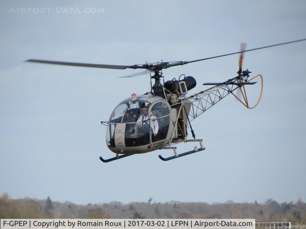 F-GPEP, Sud SE-3130 Alouette II C/N 1322, Take off