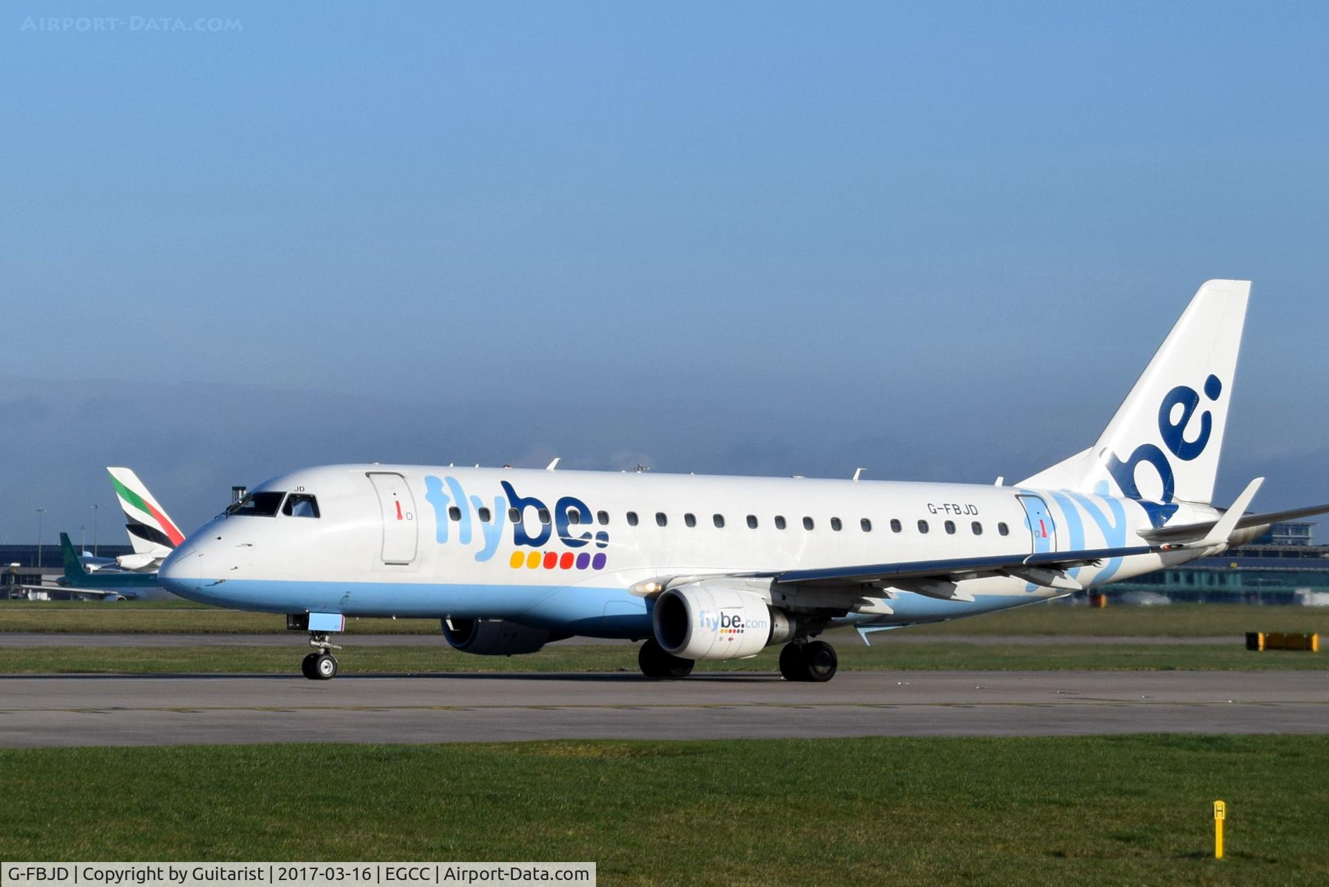 G-FBJD, 2011 Embraer 175STD (ERJ-170-200) C/N 17000329, At Manchester