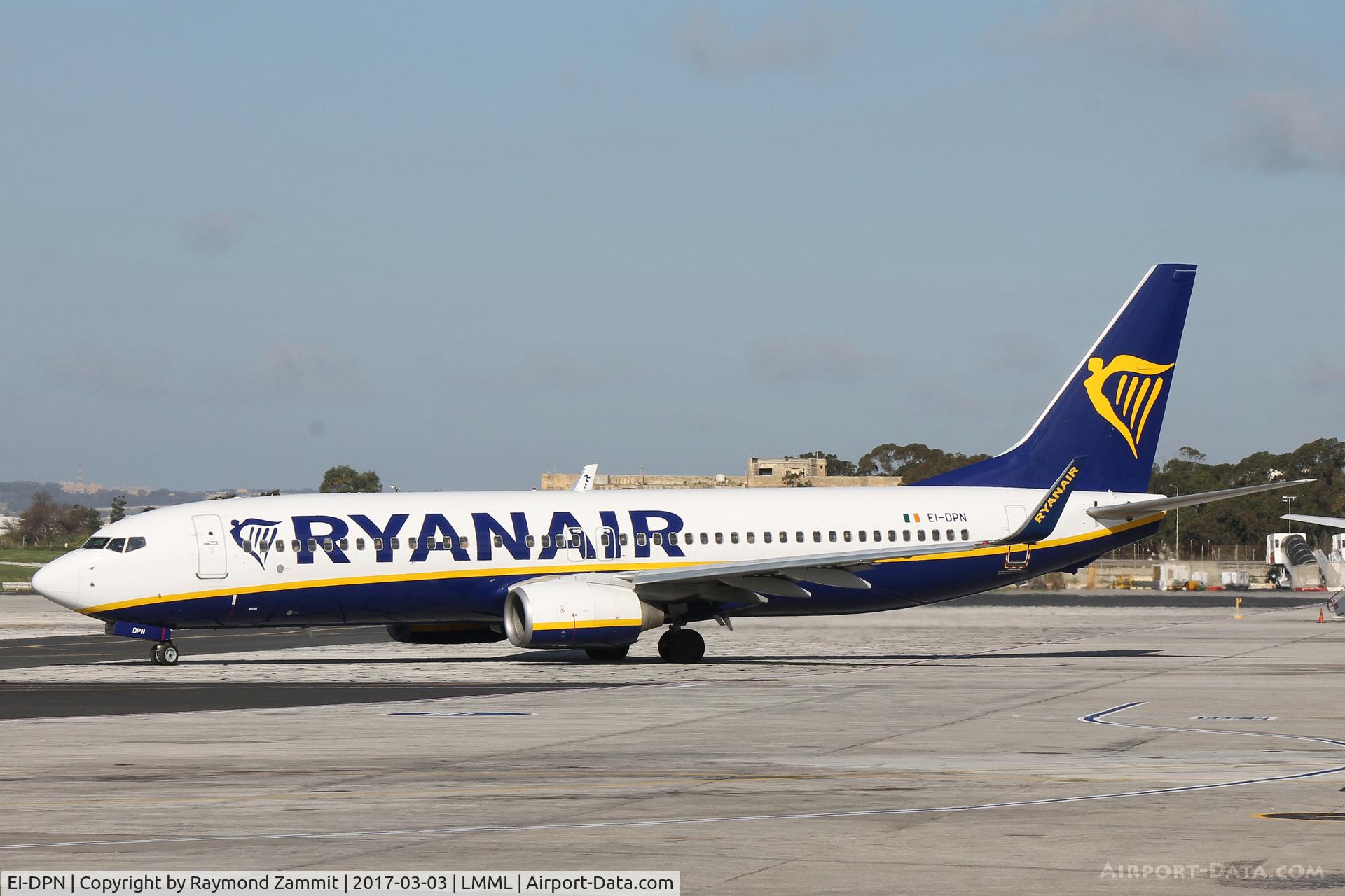 EI-DPN, 2007 Boeing 737-8AS C/N 35549, B737-800 EI-DPN Ryanair