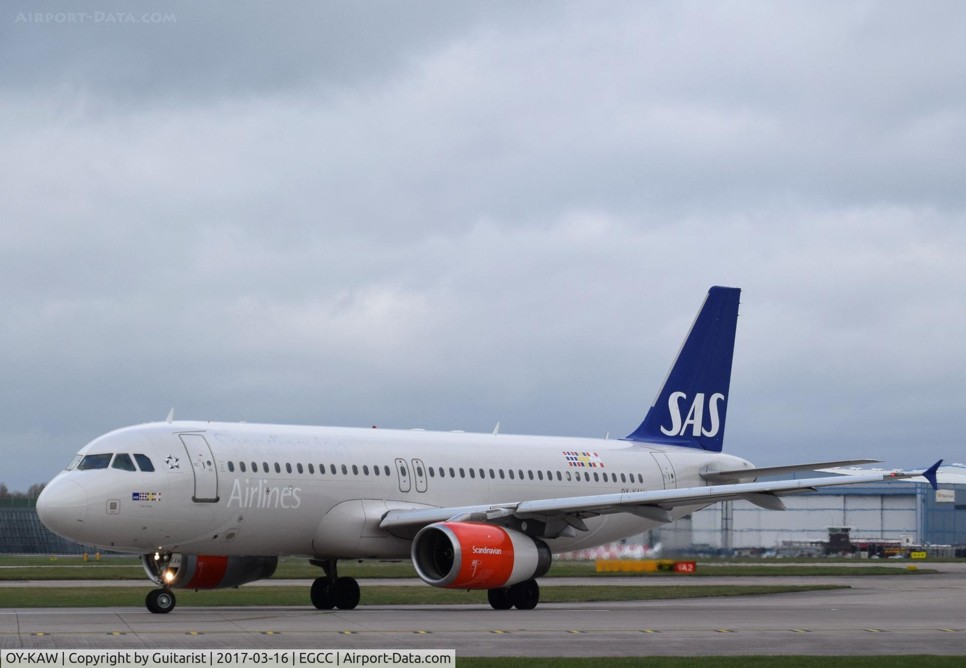 OY-KAW, 2006 Airbus A320-232 C/N 2817, At Manchester