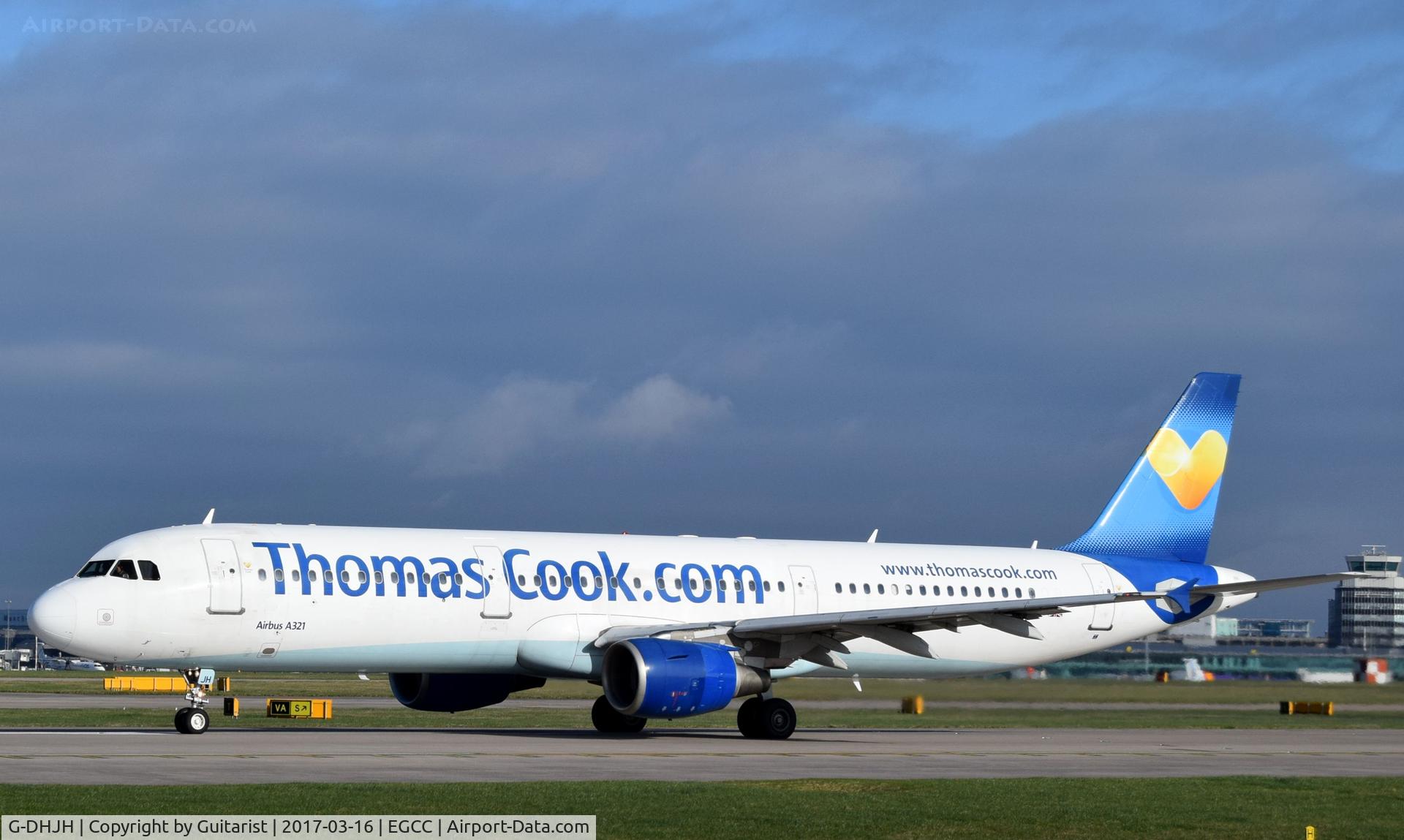 G-DHJH, 2000 Airbus A321-211 C/N 1238, At Manchester