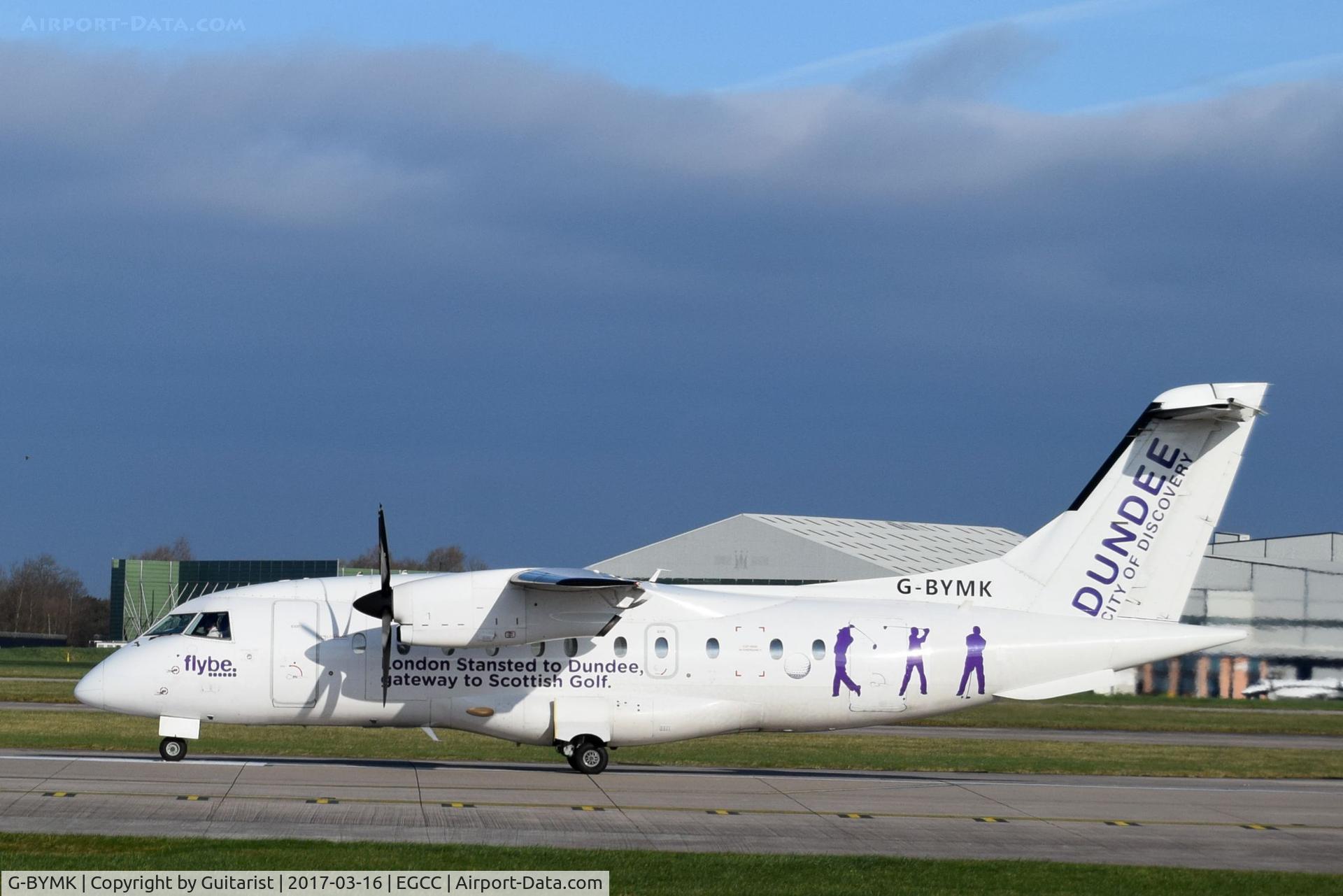 G-BYMK, 1996 Dornier 328-100 C/N 3062, At Manchester