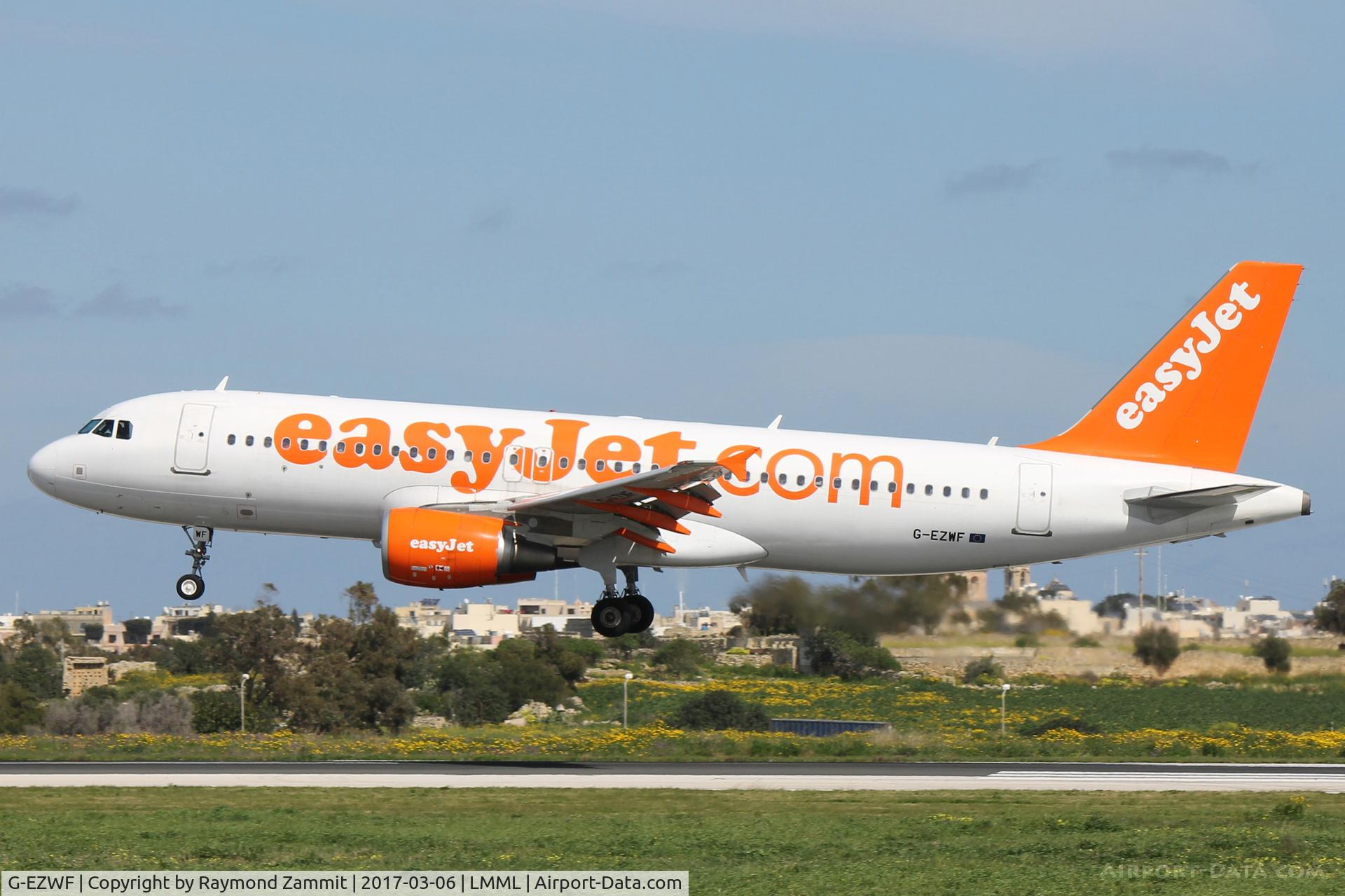 G-EZWF, 2012 Airbus A320-214 C/N 5319, A320 G-EZWF Easyjet
