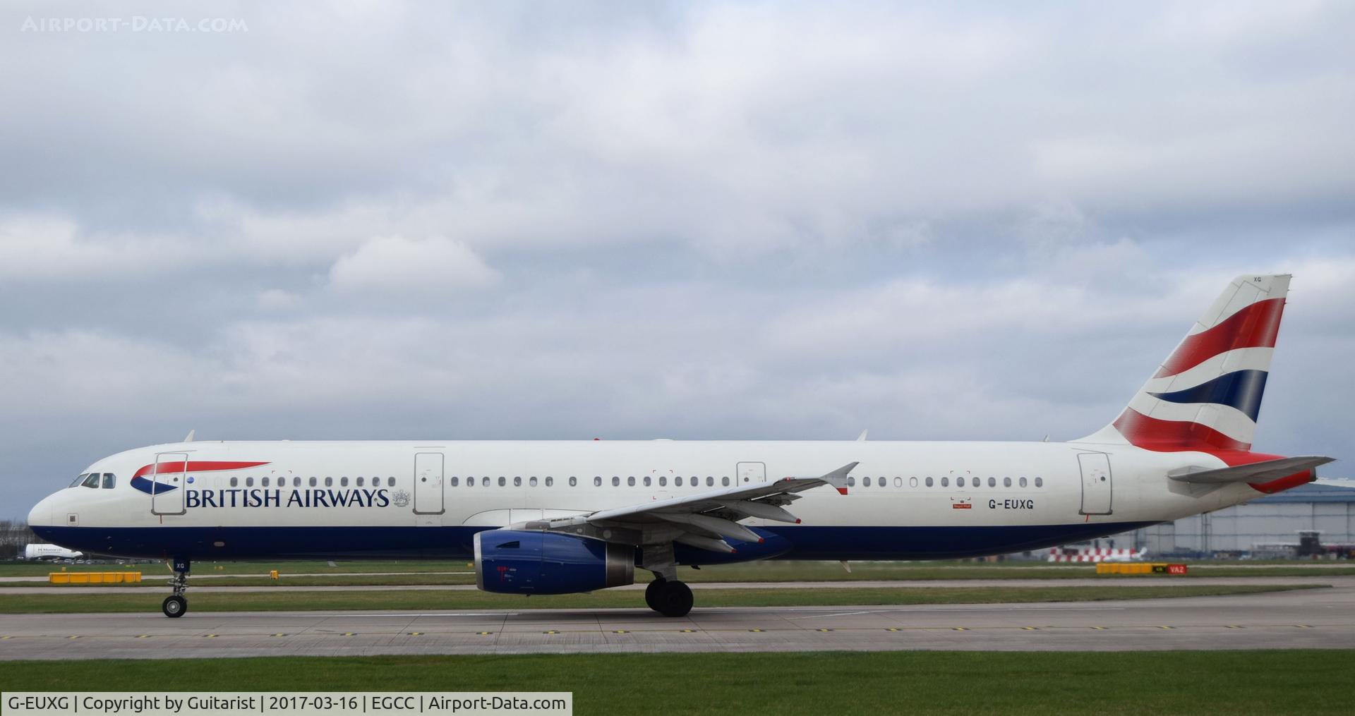G-EUXG, 2004 Airbus A321-231 C/N 2351, At Manchester